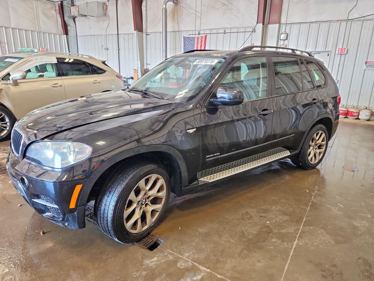 2012 Bmw X5 Xdrive35i Black vin: 5UXZV4C58CL987052