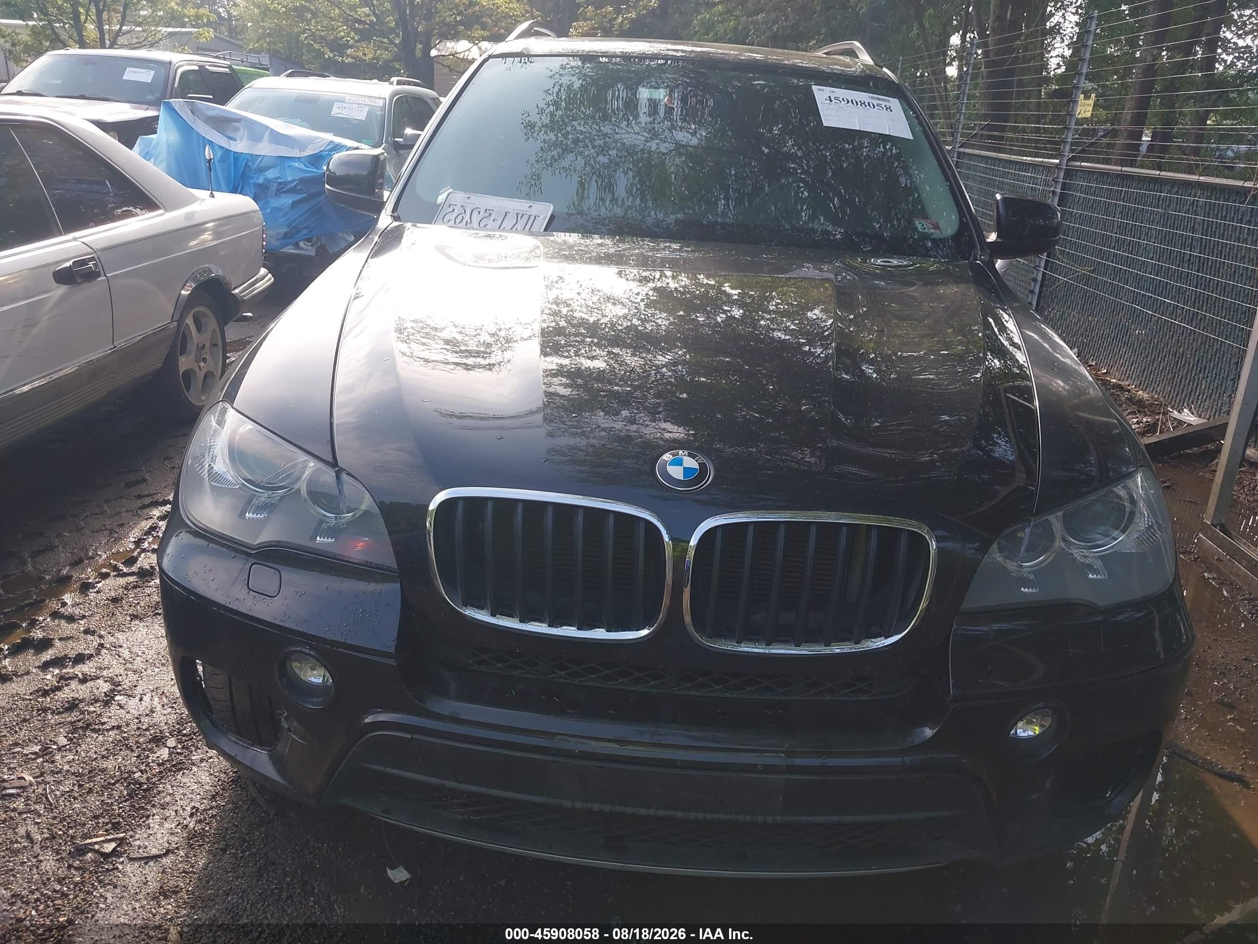 2012 Bmw X5 Xdrive35i/xdrive35i Premium/xdrive35i Sport Activity Black vin: 5UXZV4C58CL992378