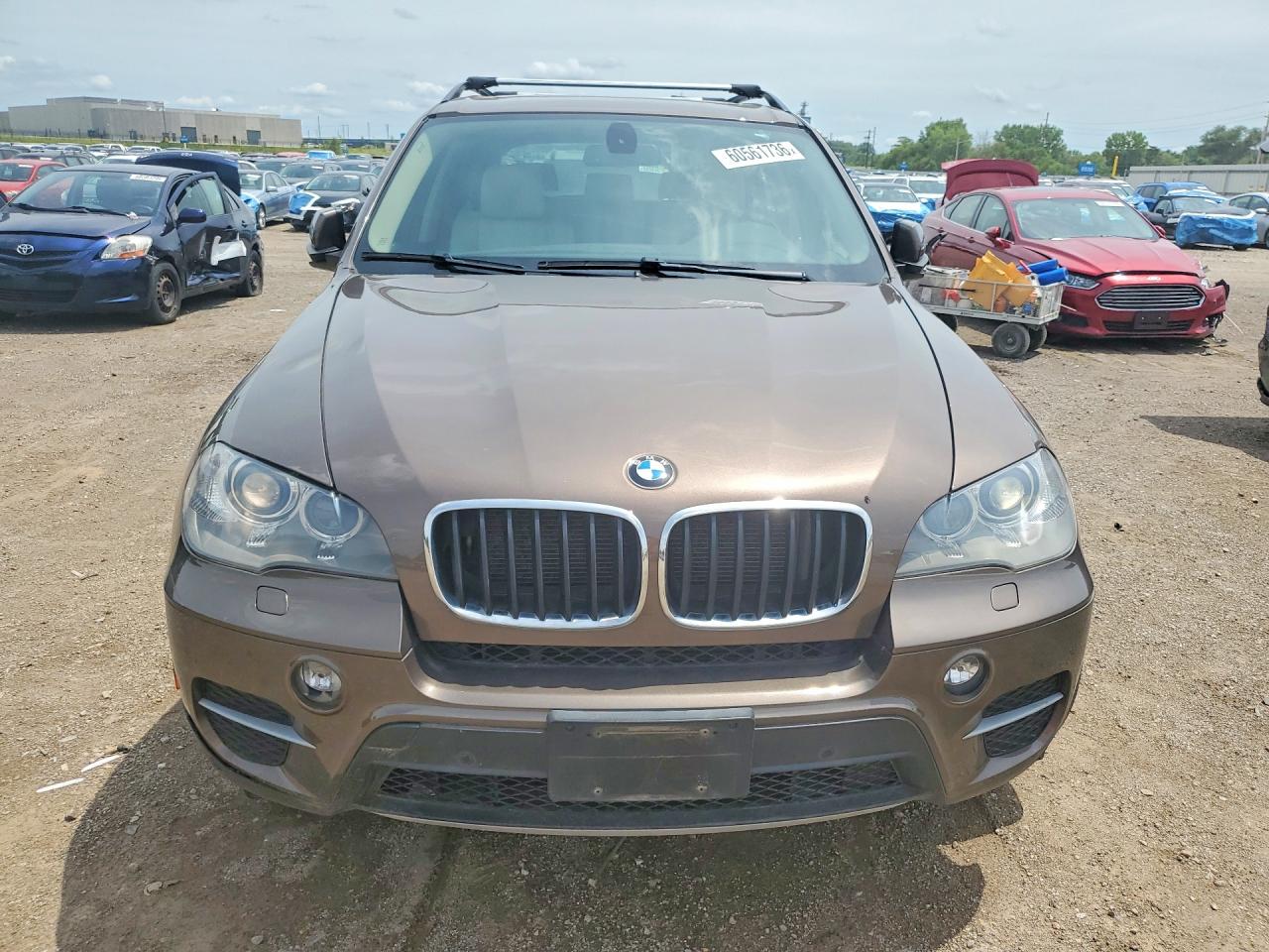 2013 Bmw X5 Xdrive35i Brown vin: 5UXZV4C58D0B02368