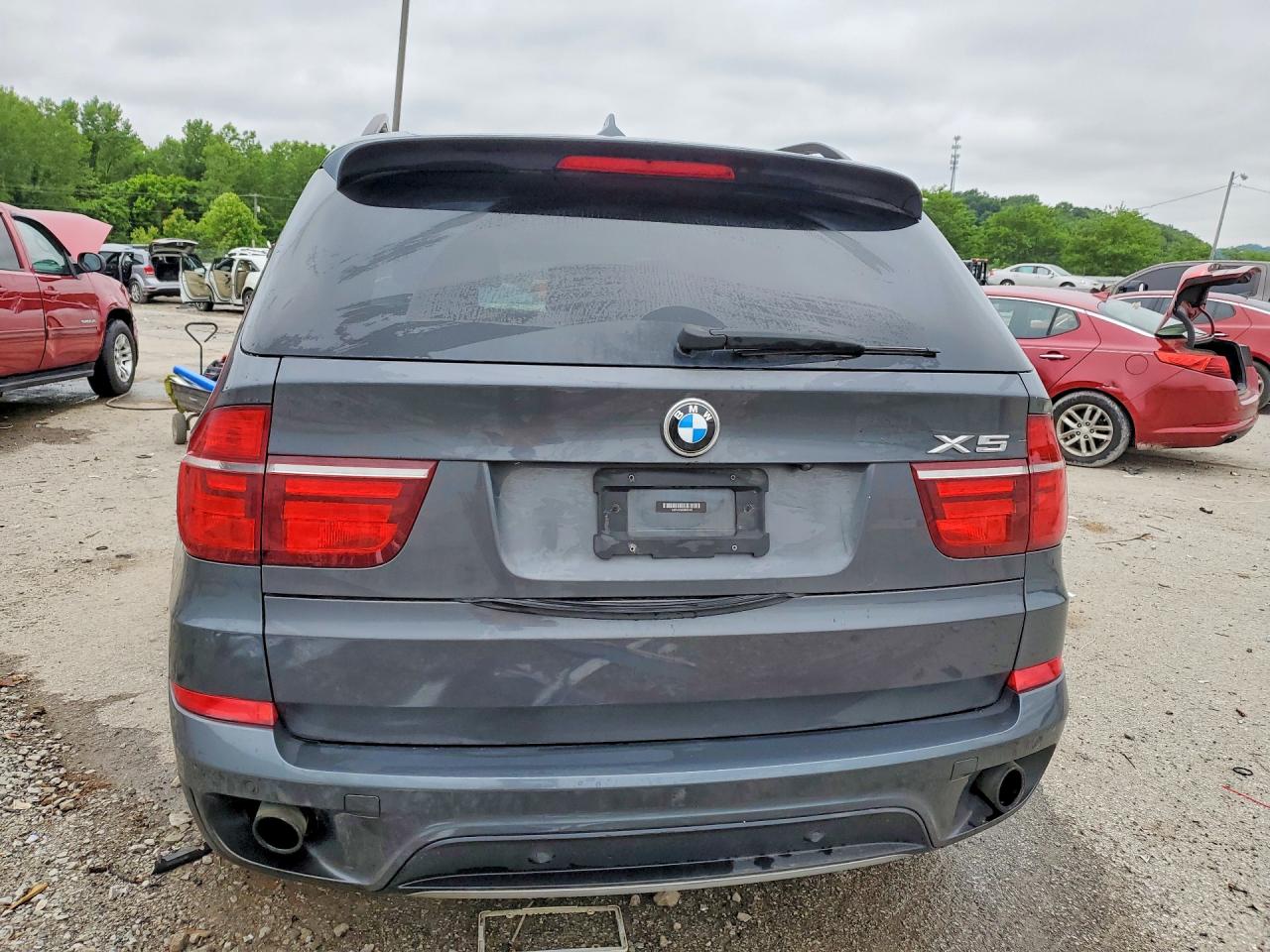 2013 Bmw X5 Xdrive35i Gray vin: 5UXZV4C58D0B03102