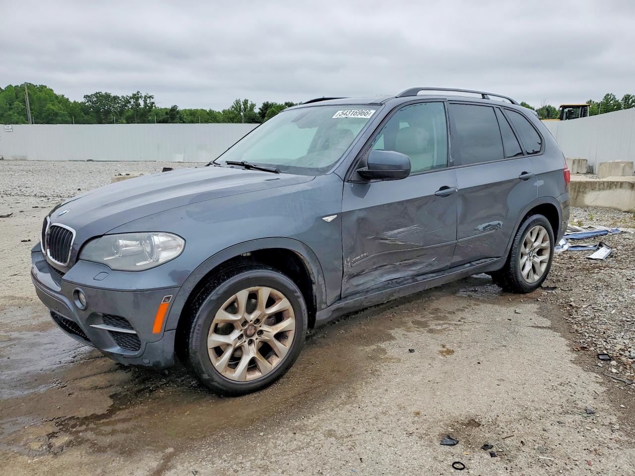 2013 Bmw X5 Xdrive35i Gray vin: 5UXZV4C58D0B03102