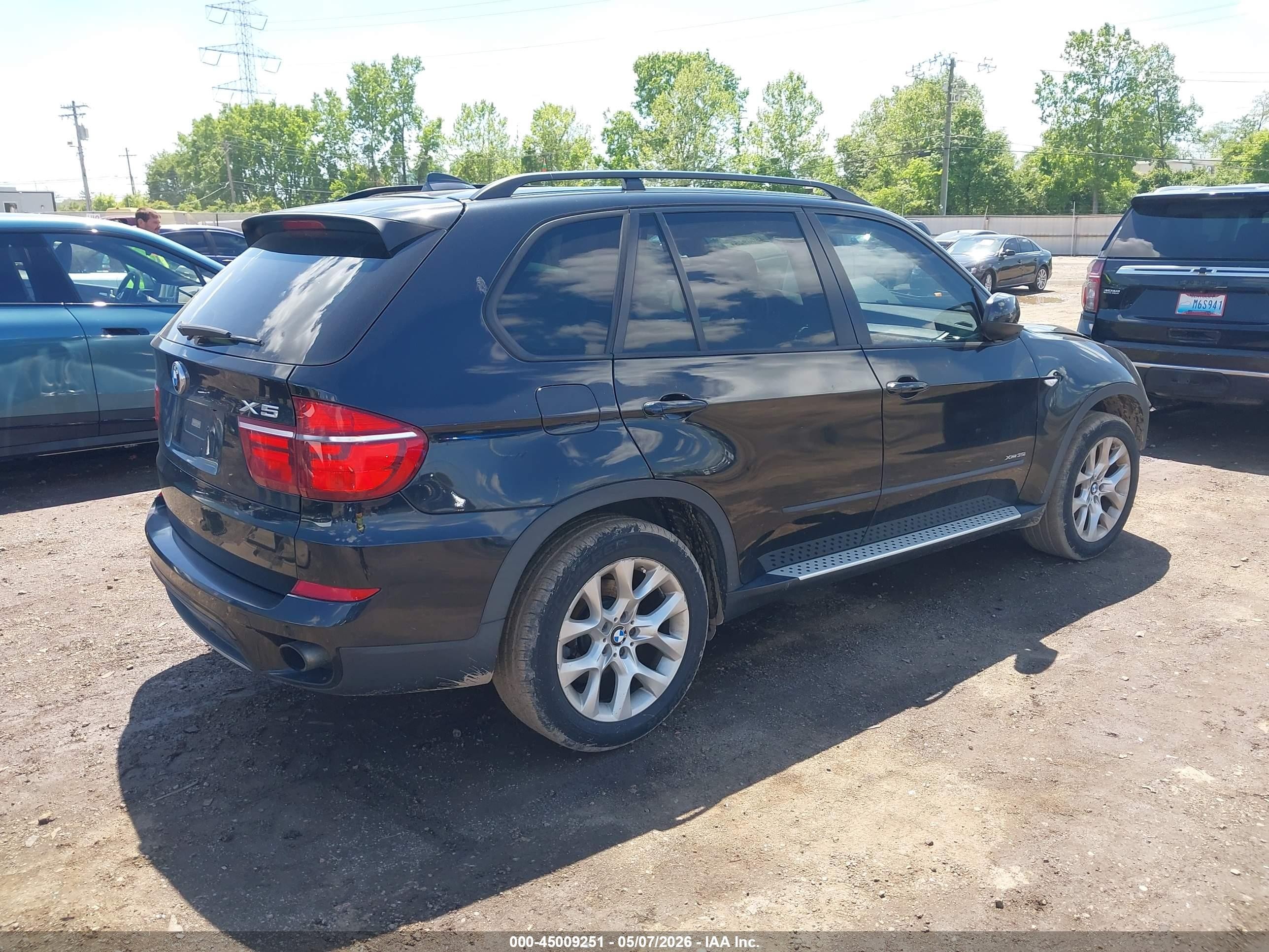 2013 Bmw X5 Xdrive35i/xdrive35i Premium/xdrive35i Sport Activity Black vin: 5UXZV4C58D0B03620