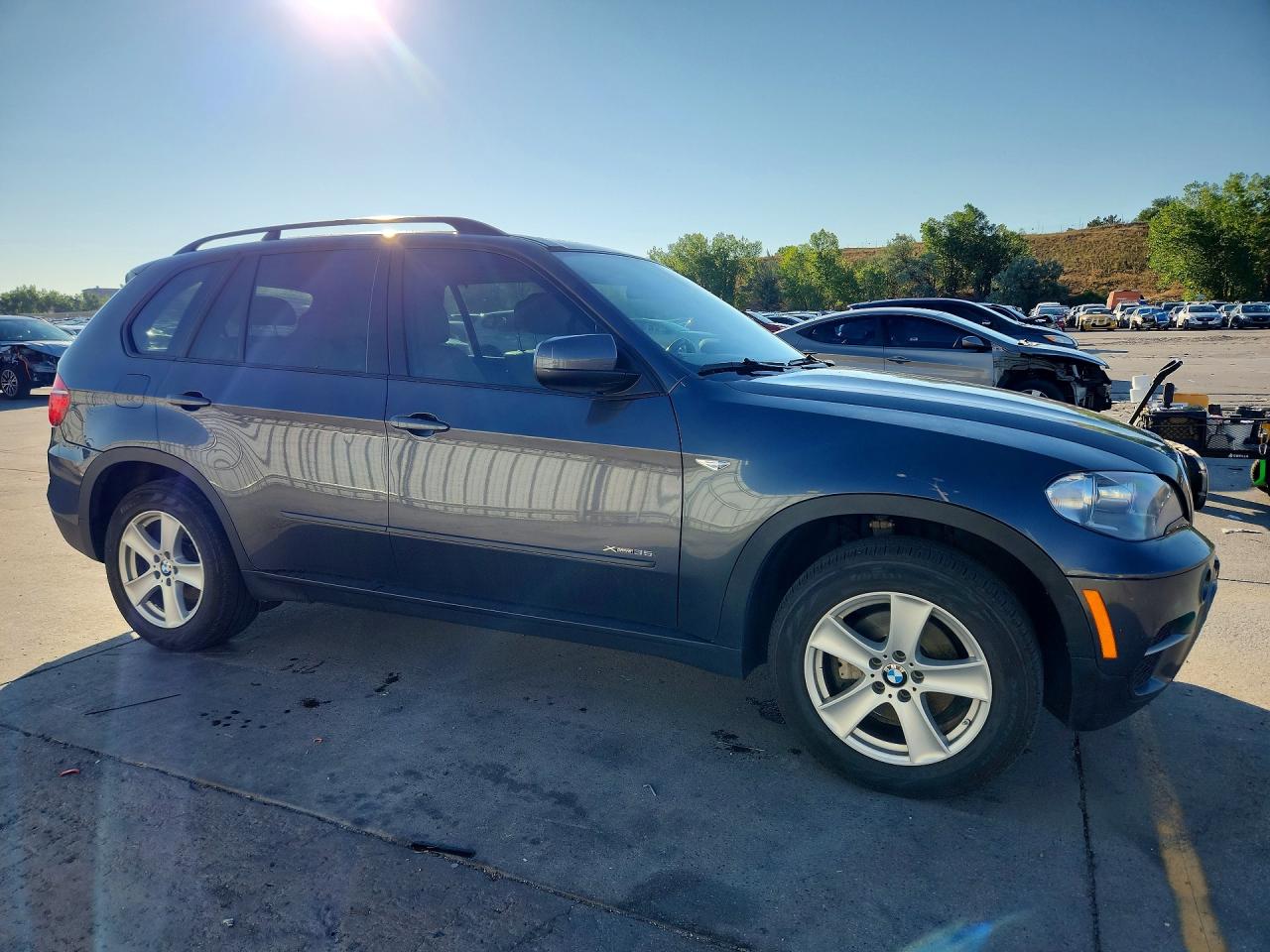 2013 Bmw X5 Xdrive35i Gray vin: 5UXZV4C58D0B20773