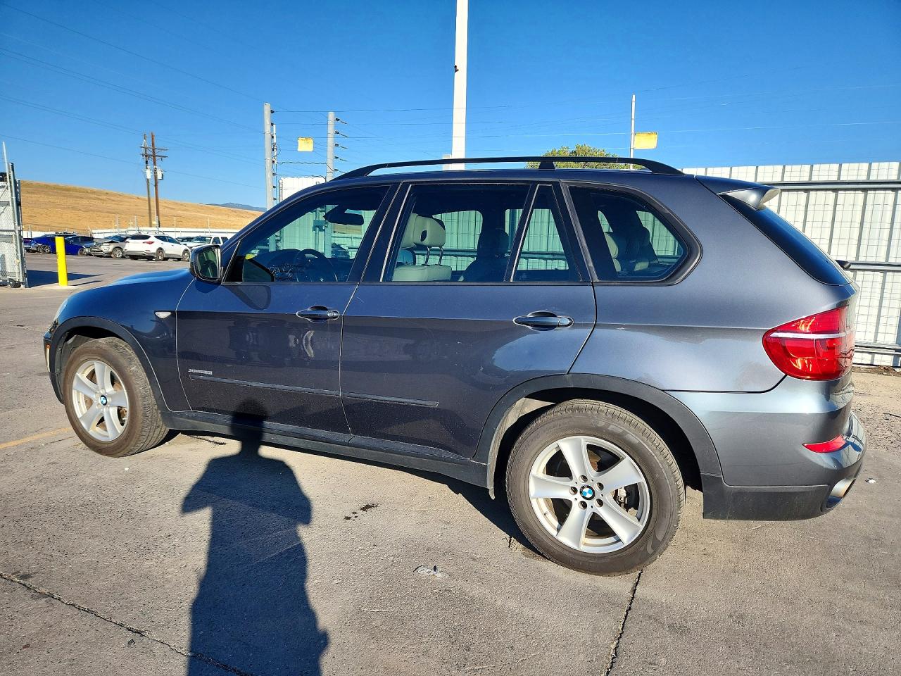 2013 Bmw X5 Xdrive35i Gray vin: 5UXZV4C58D0B20773