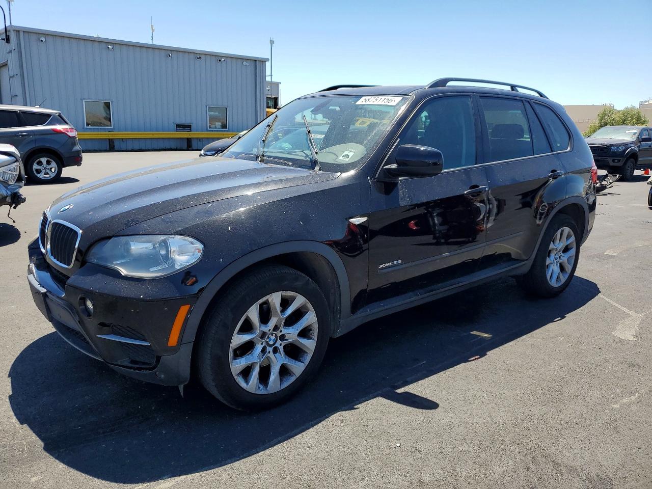 2013 Bmw X5 Xdrive35i Black vin: 5UXZV4C58D0G52329
