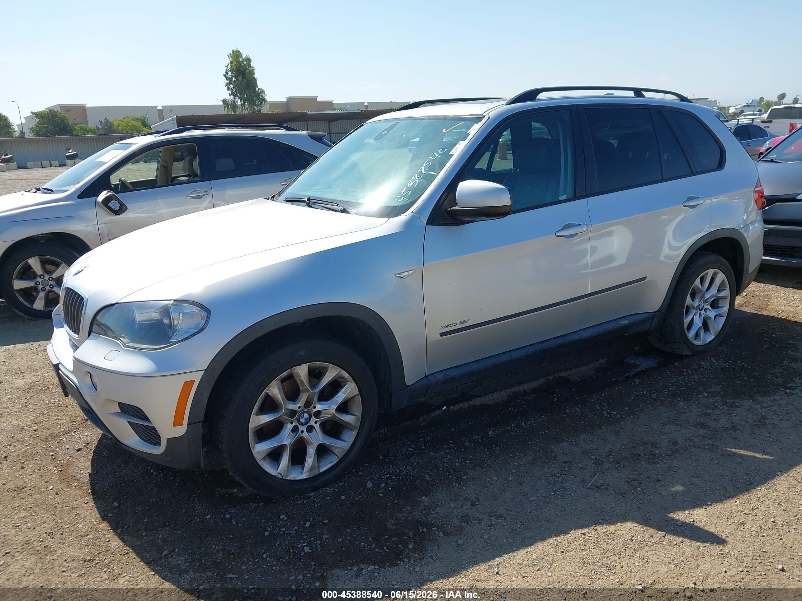 2011 Bmw X5 Xdrive35i/xdrive35i Premium/xdrive35i Sport Activity Серебряный vin: 5UXZV4C59BL400890