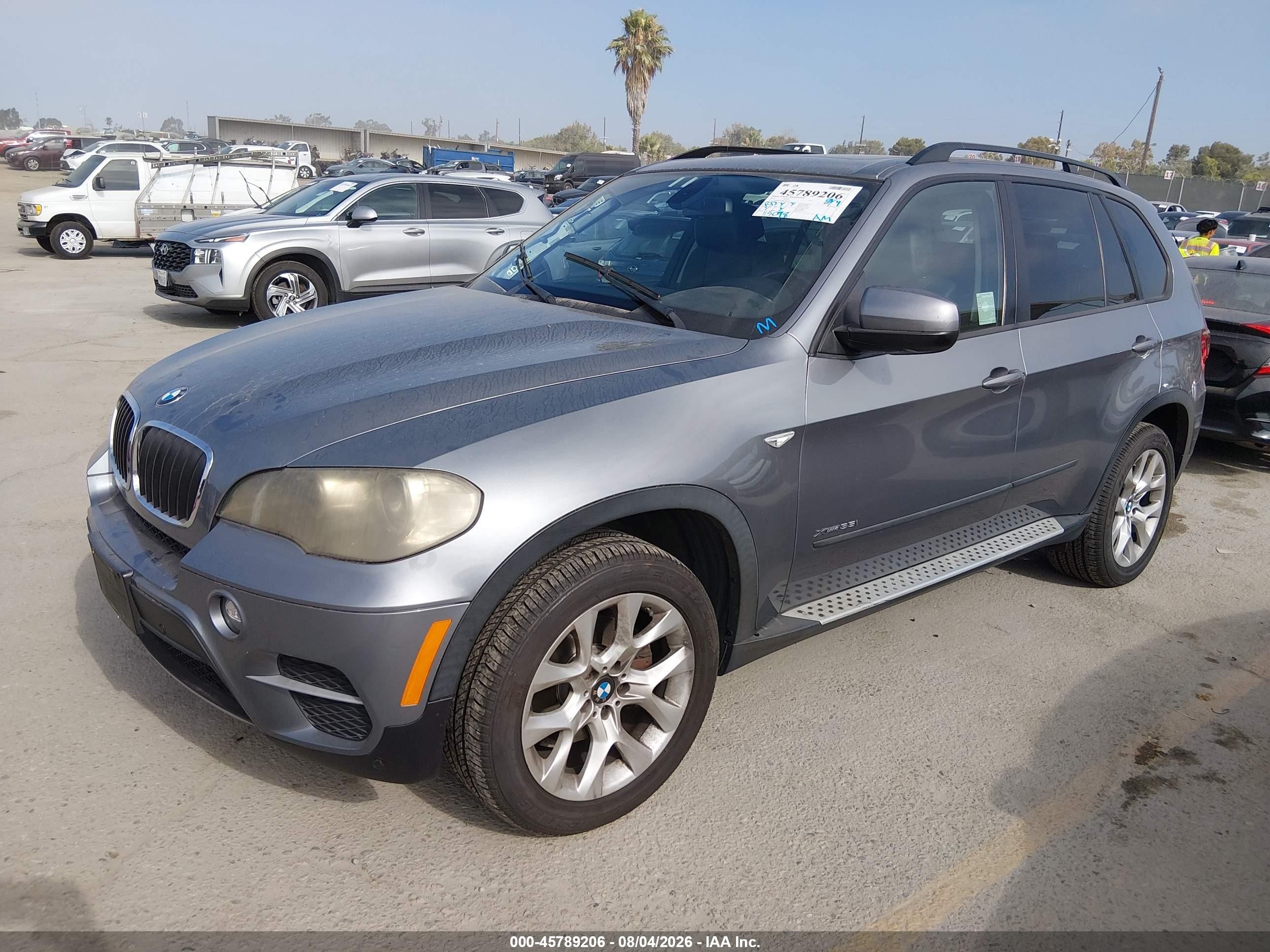2011 Bmw X5 Xdrive35i/xdrive35i Premium/xdrive35i Sport Activity Gray vin: 5UXZV4C59BL402610
