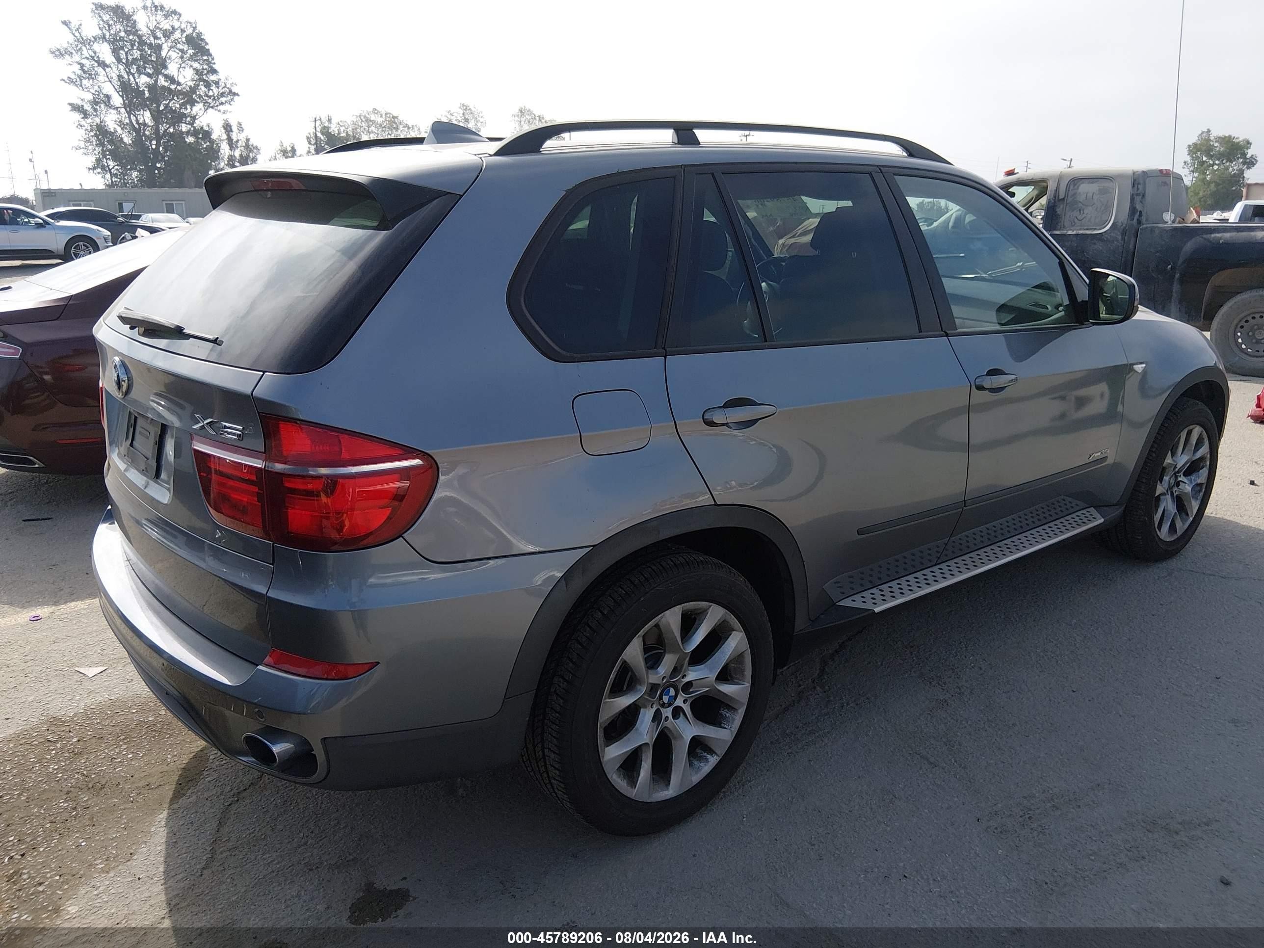 2011 Bmw X5 Xdrive35i/xdrive35i Premium/xdrive35i Sport Activity Gray vin: 5UXZV4C59BL402610