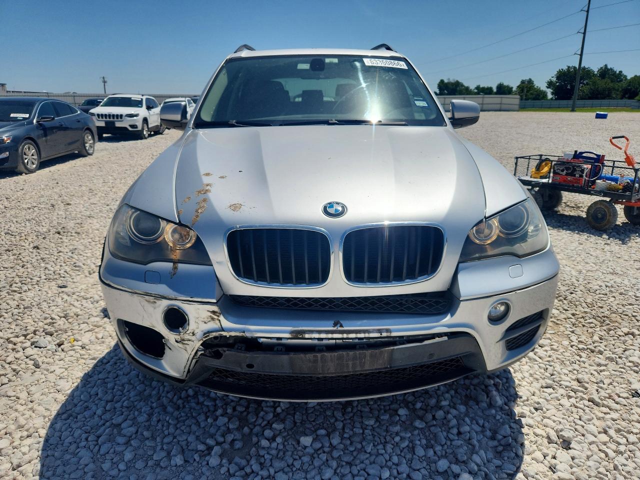 2011 Bmw X5 Xdrive35i Серебряный vin: 5UXZV4C59BL404549