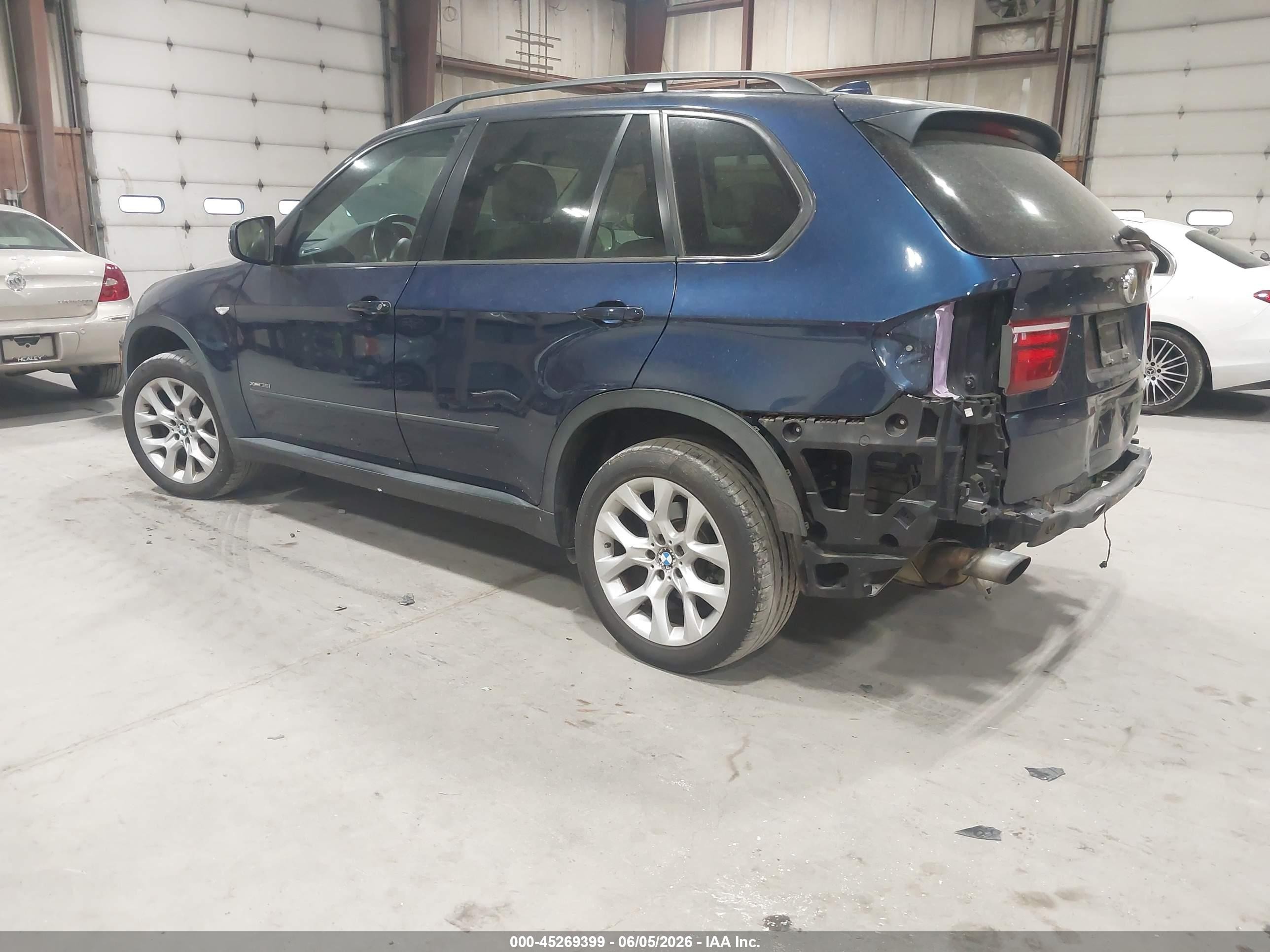 2011 Bmw X5 Xdrive35i/xdrive35i Premium/xdrive35i Sport Activity Синий vin: 5UXZV4C59BL406317