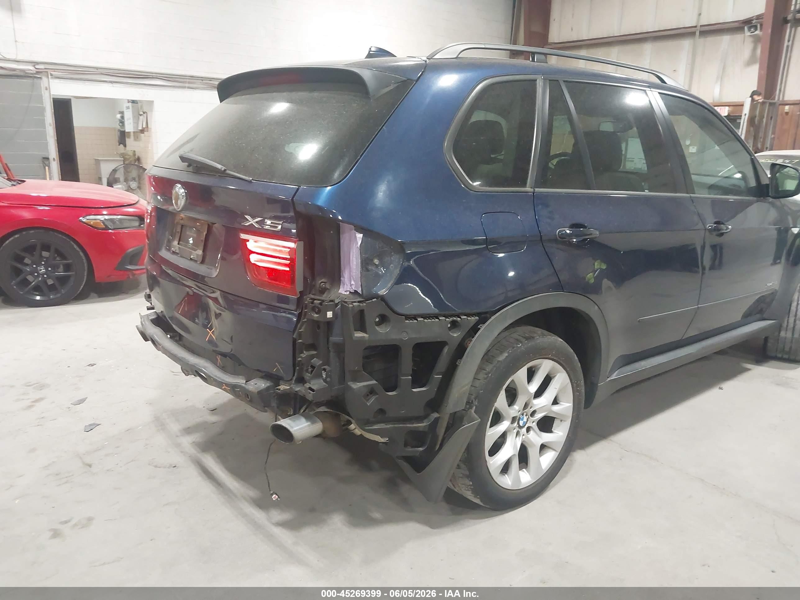 2011 Bmw X5 Xdrive35i/xdrive35i Premium/xdrive35i Sport Activity Синий vin: 5UXZV4C59BL406317