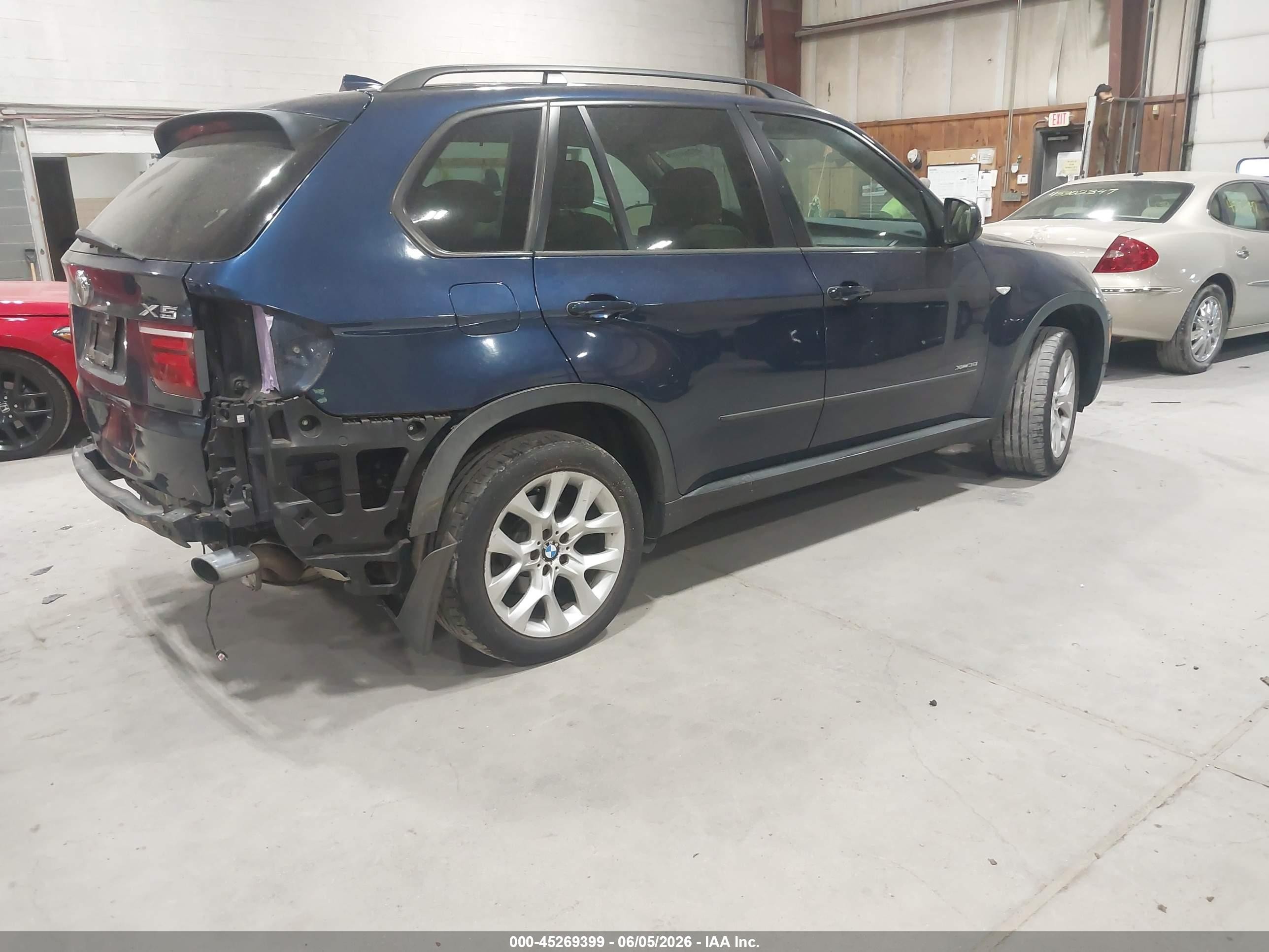 2011 Bmw X5 Xdrive35i/xdrive35i Premium/xdrive35i Sport Activity Синий vin: 5UXZV4C59BL406317