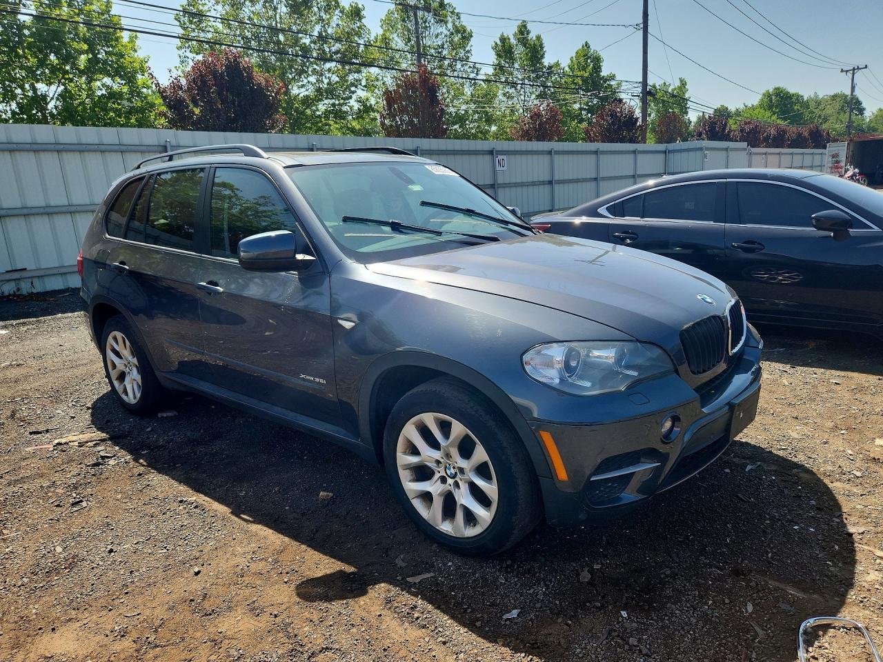 2012 Bmw X5 Xdrive35i Gray vin: 5UXZV4C59CL764003