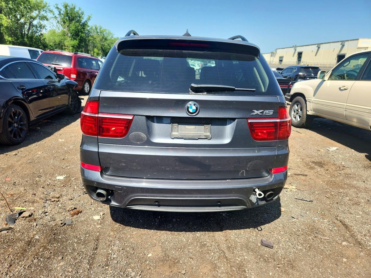 2012 Bmw X5 Xdrive35i Gray vin: 5UXZV4C59CL764003