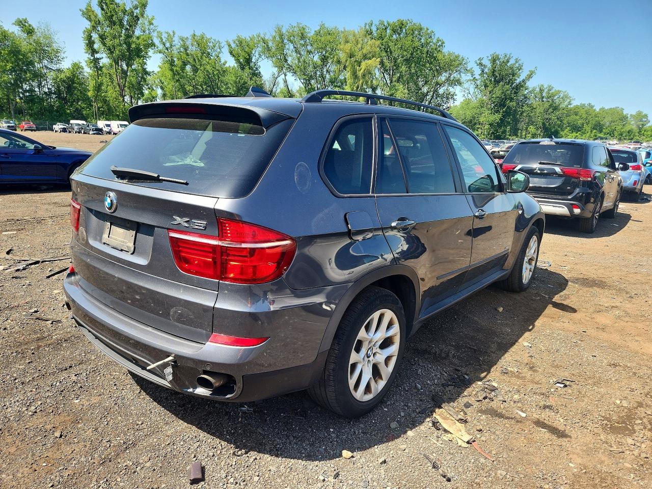 2012 Bmw X5 Xdrive35i Gray vin: 5UXZV4C59CL764003