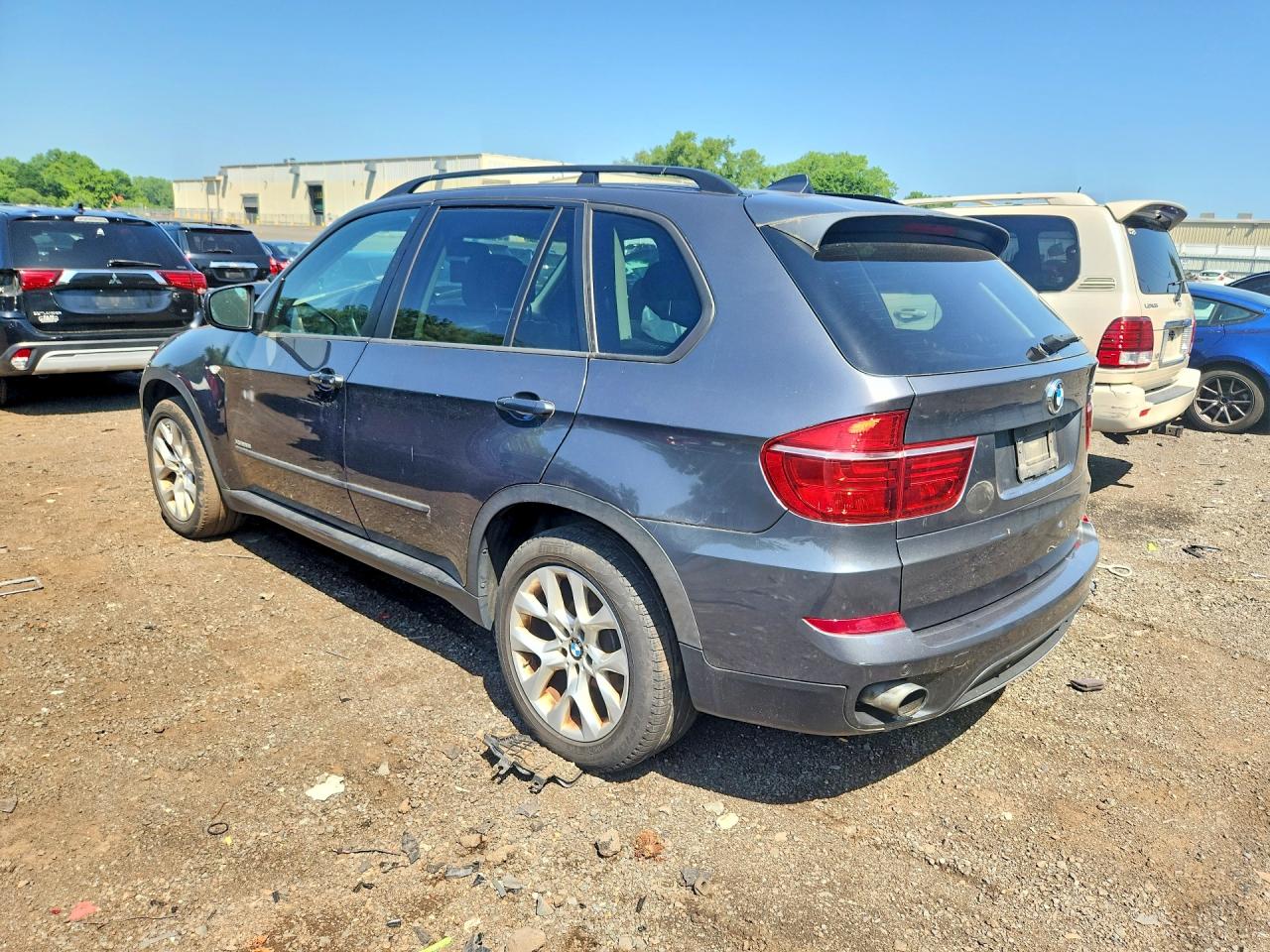 2012 Bmw X5 Xdrive35i Gray vin: 5UXZV4C59CL764003