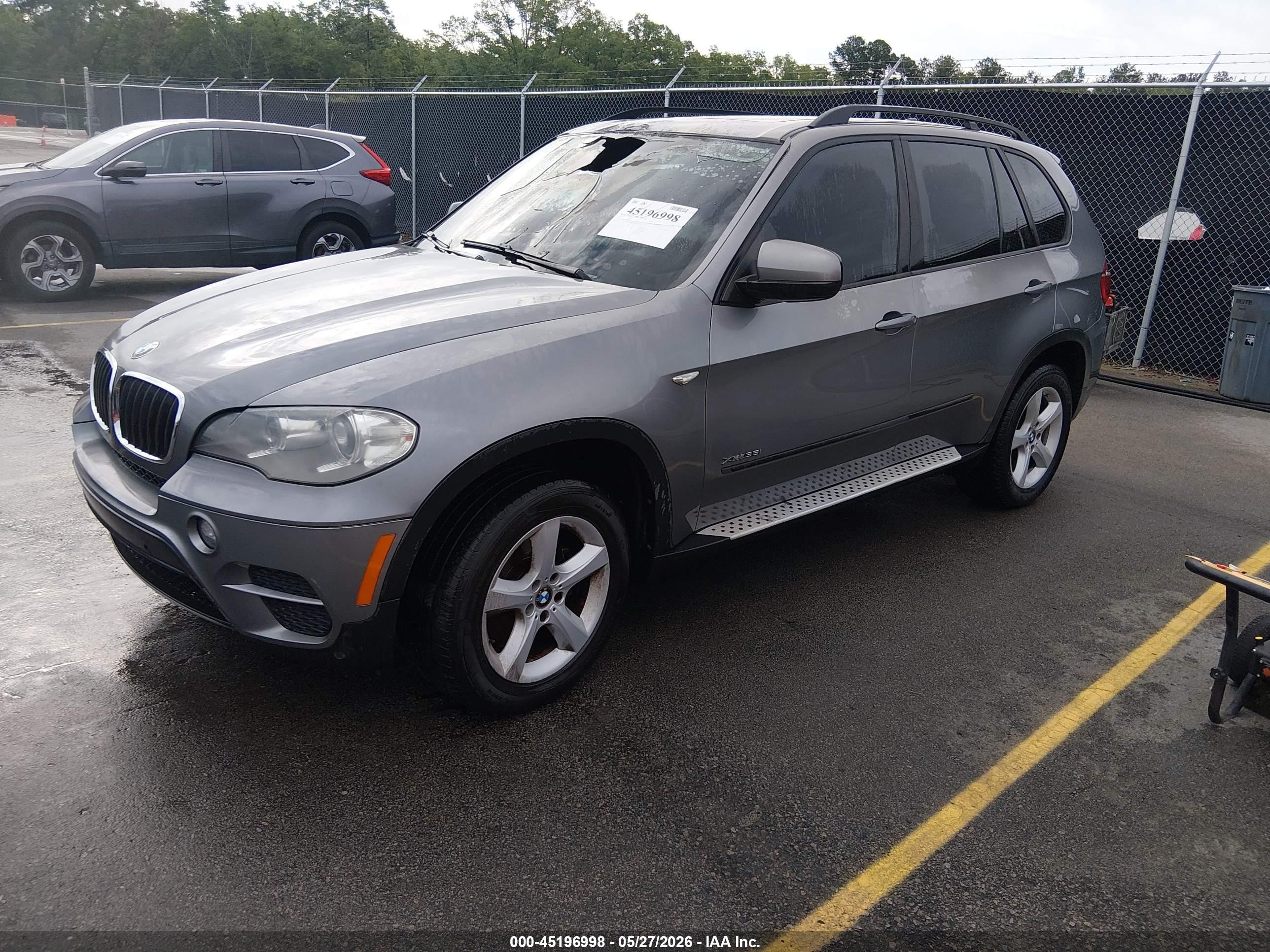 2012 Bmw X5   Gray vin: 5UXZV4C59CL766673