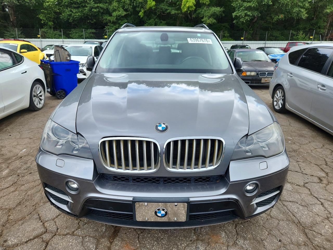 2013 Bmw X5 Xdrive35i Silver vin: 5UXZV4C59D0B09765