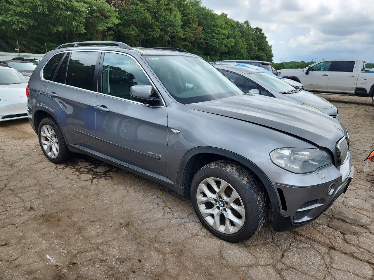 2013 Bmw X5 Xdrive35i Silver vin: 5UXZV4C59D0B09765
