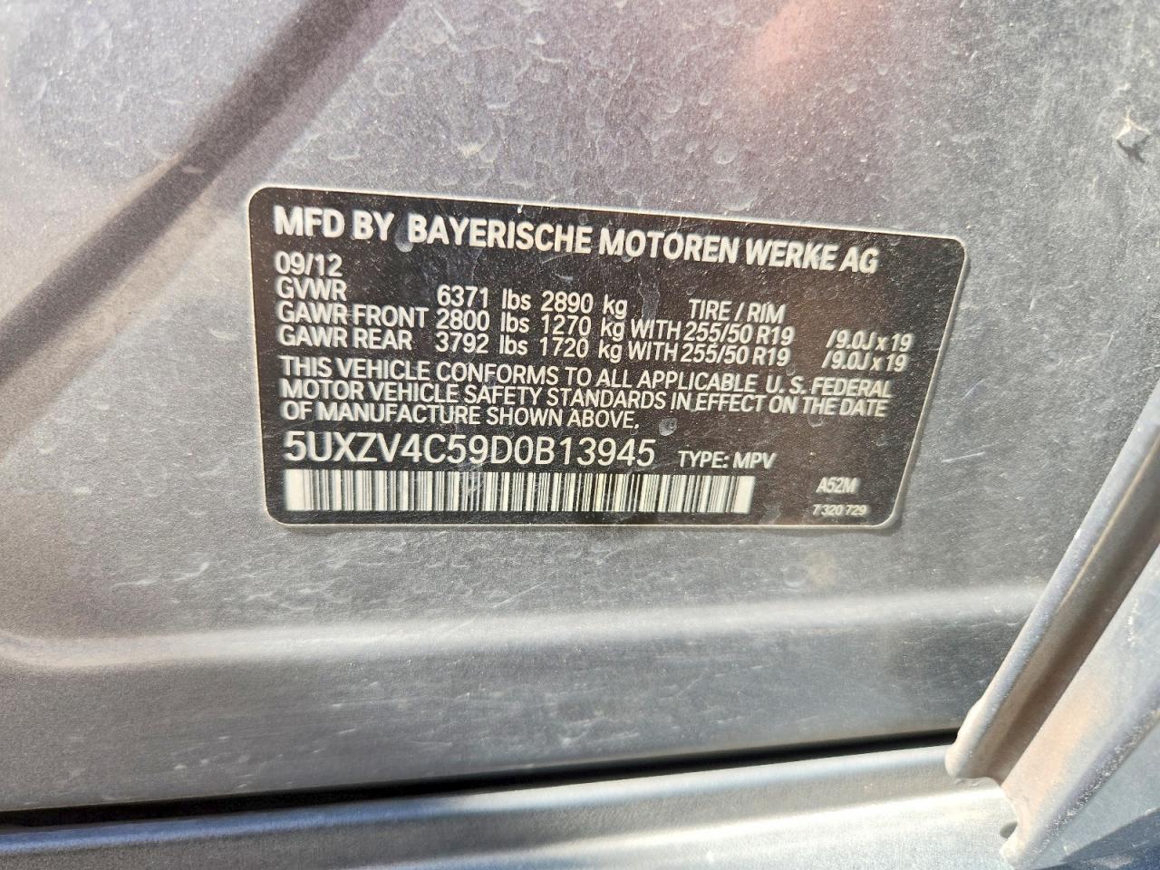 2013 Bmw X5 Xdrive35i Silver vin: 5UXZV4C59D0B13945