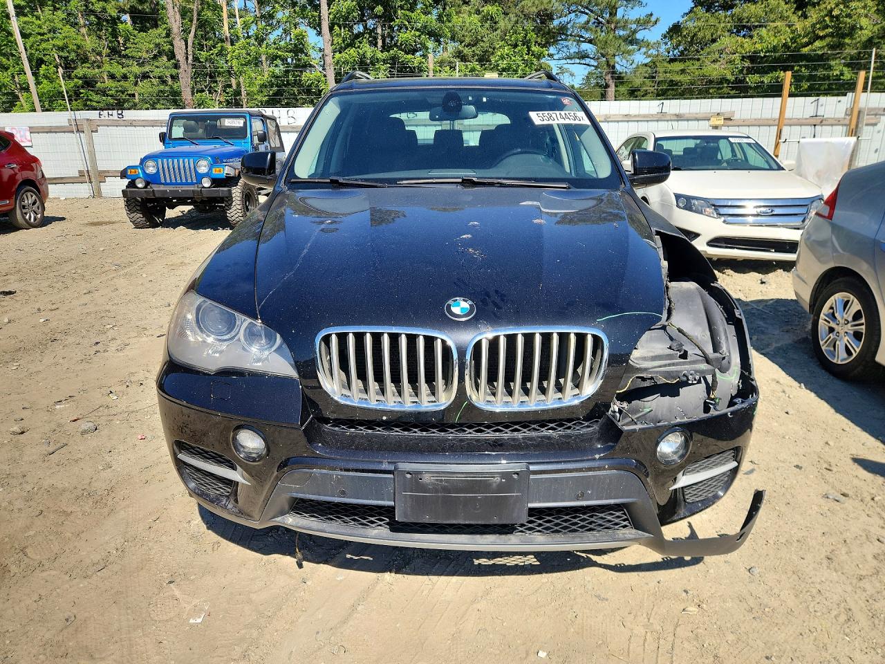 2013 Bmw X5 Xdrive35i Black vin: 5UXZV4C59D0E07779