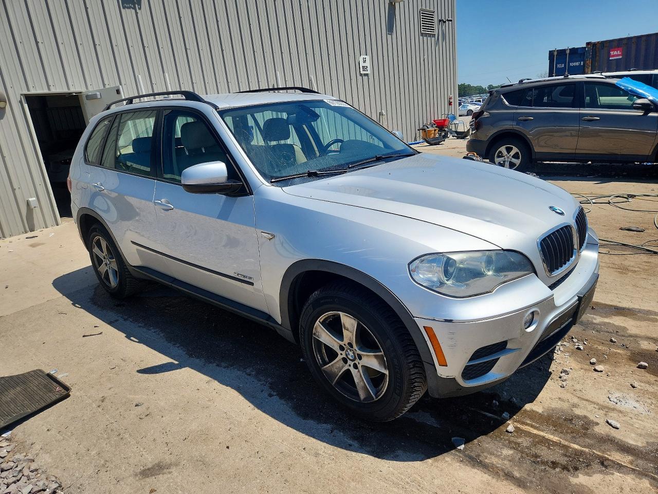 2013 Bmw X5 Xdrive35i Silver vin: 5UXZV4C59DL992438