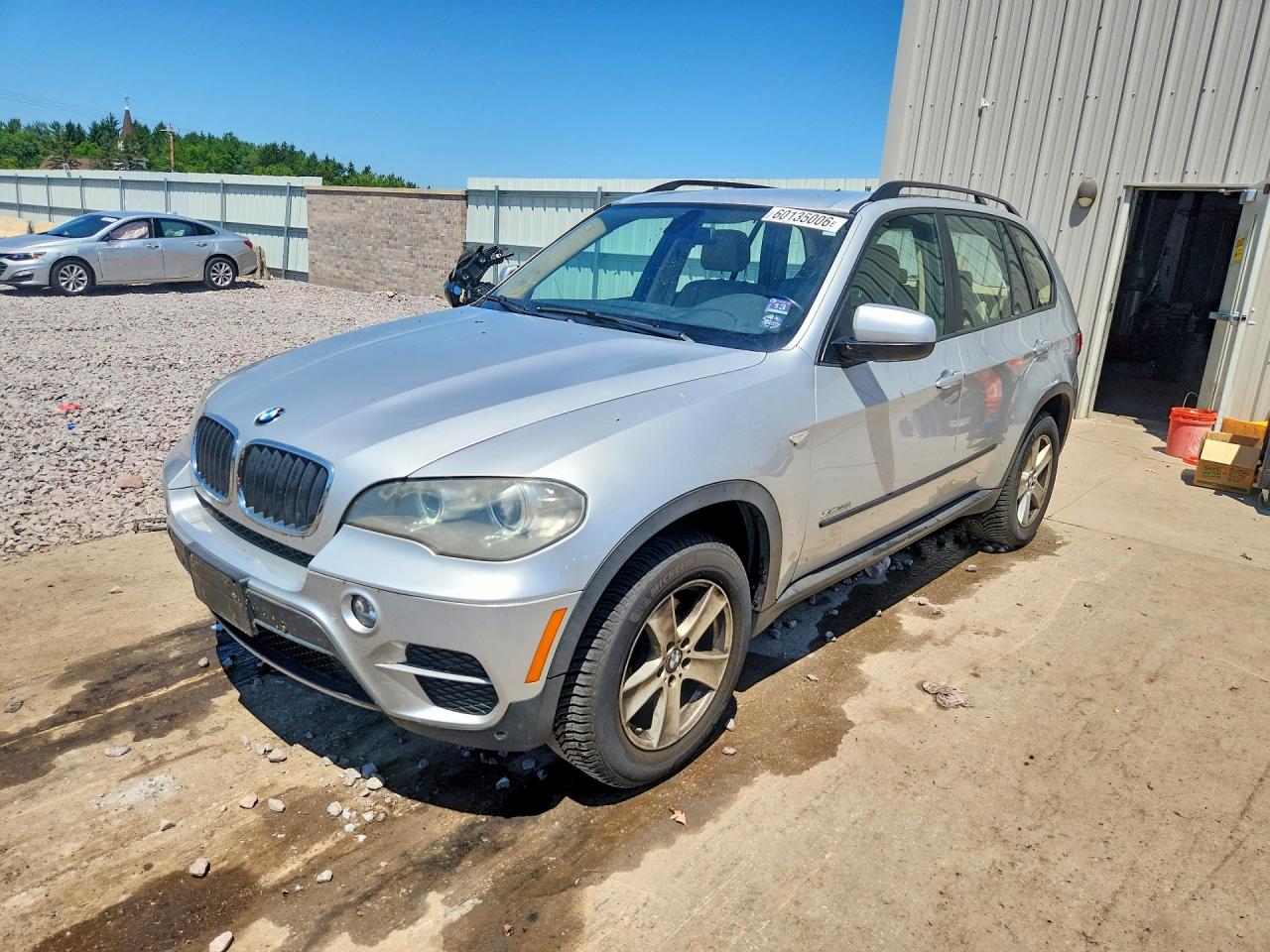 2013 Bmw X5 Xdrive35i Silver vin: 5UXZV4C59DL992438