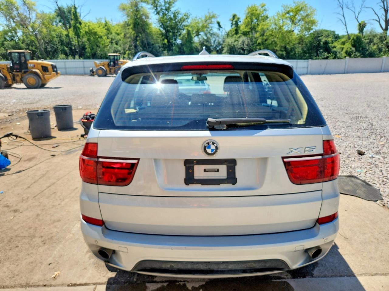 2013 Bmw X5 Xdrive35i Silver vin: 5UXZV4C59DL992438
