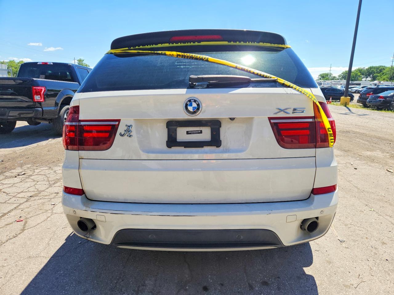 2013 Bmw X5 Xdrive35i White vin: 5UXZV4C59DL994447