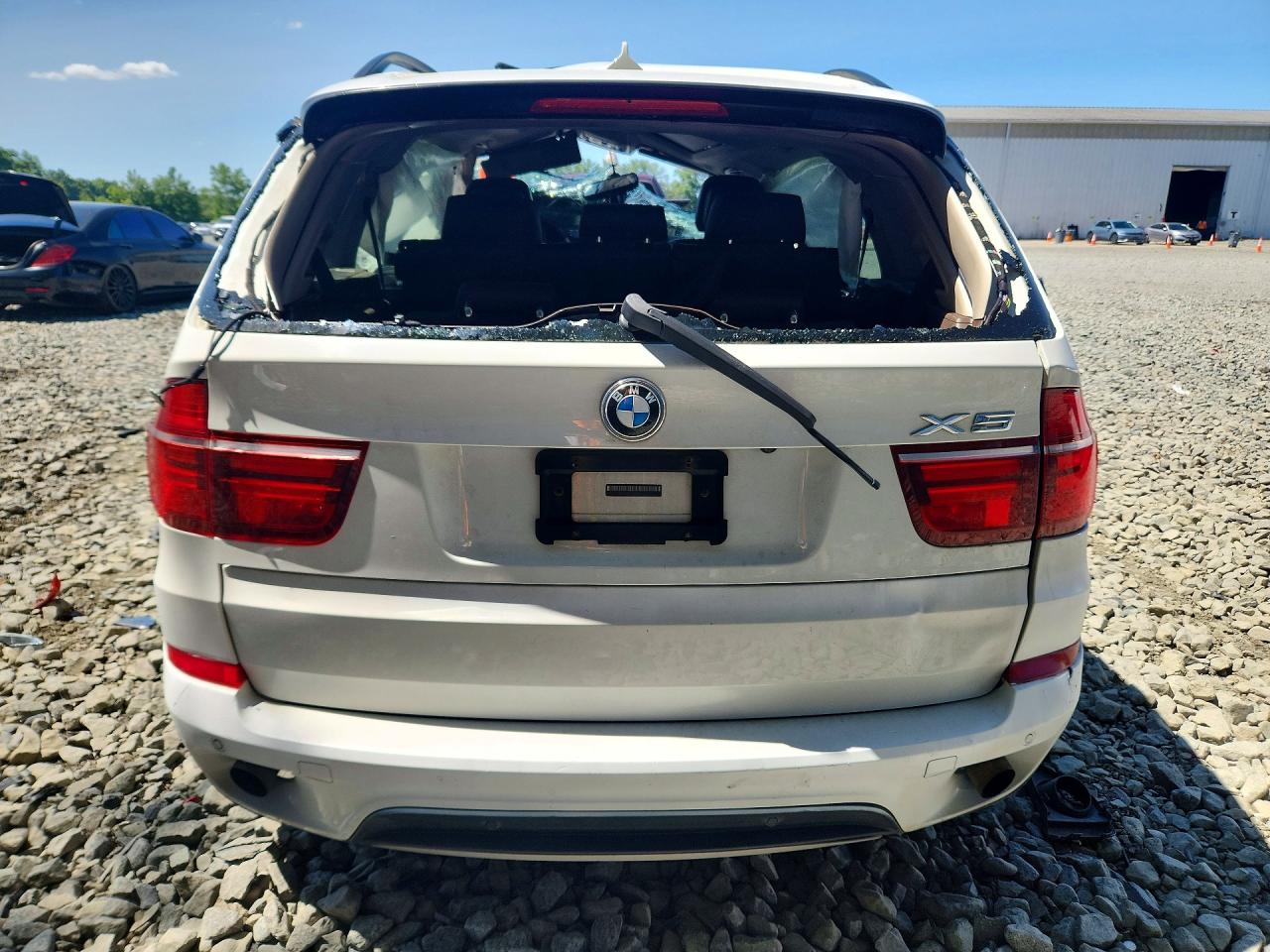 2011 Bmw X5 Xdrive35i White vin: 5UXZV4C5XBL414653