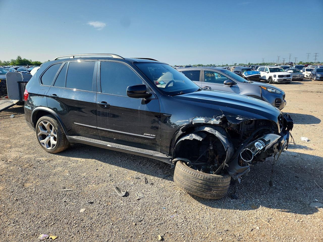 2011 Bmw X5 Xdrive35i Черный vin: 5UXZV4C5XBL742123