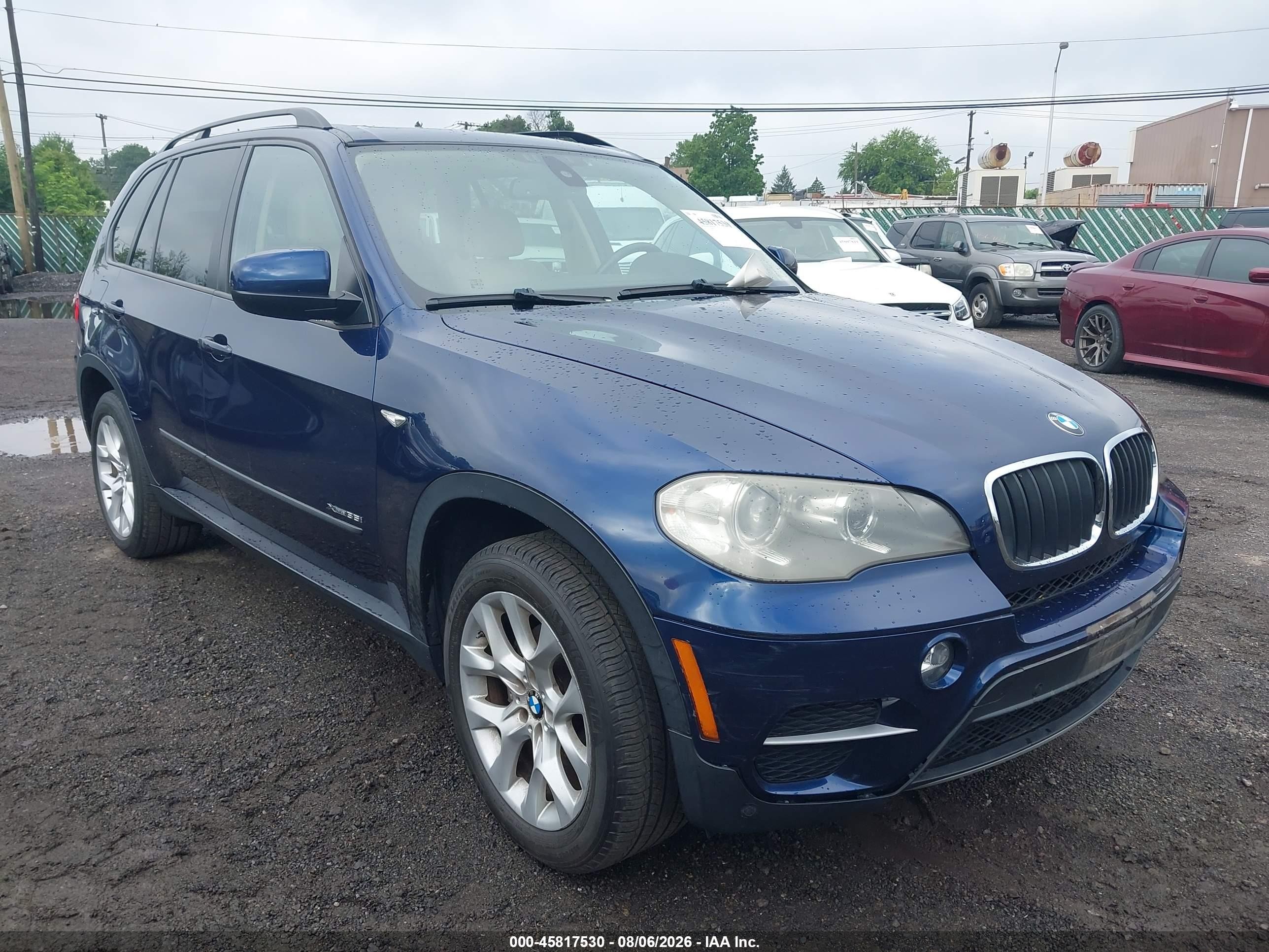 2012 Bmw X5 Xdrive35i/xdrive35i Premium/xdrive35i Sport Activity Blue vin: 5UXZV4C5XCL745105