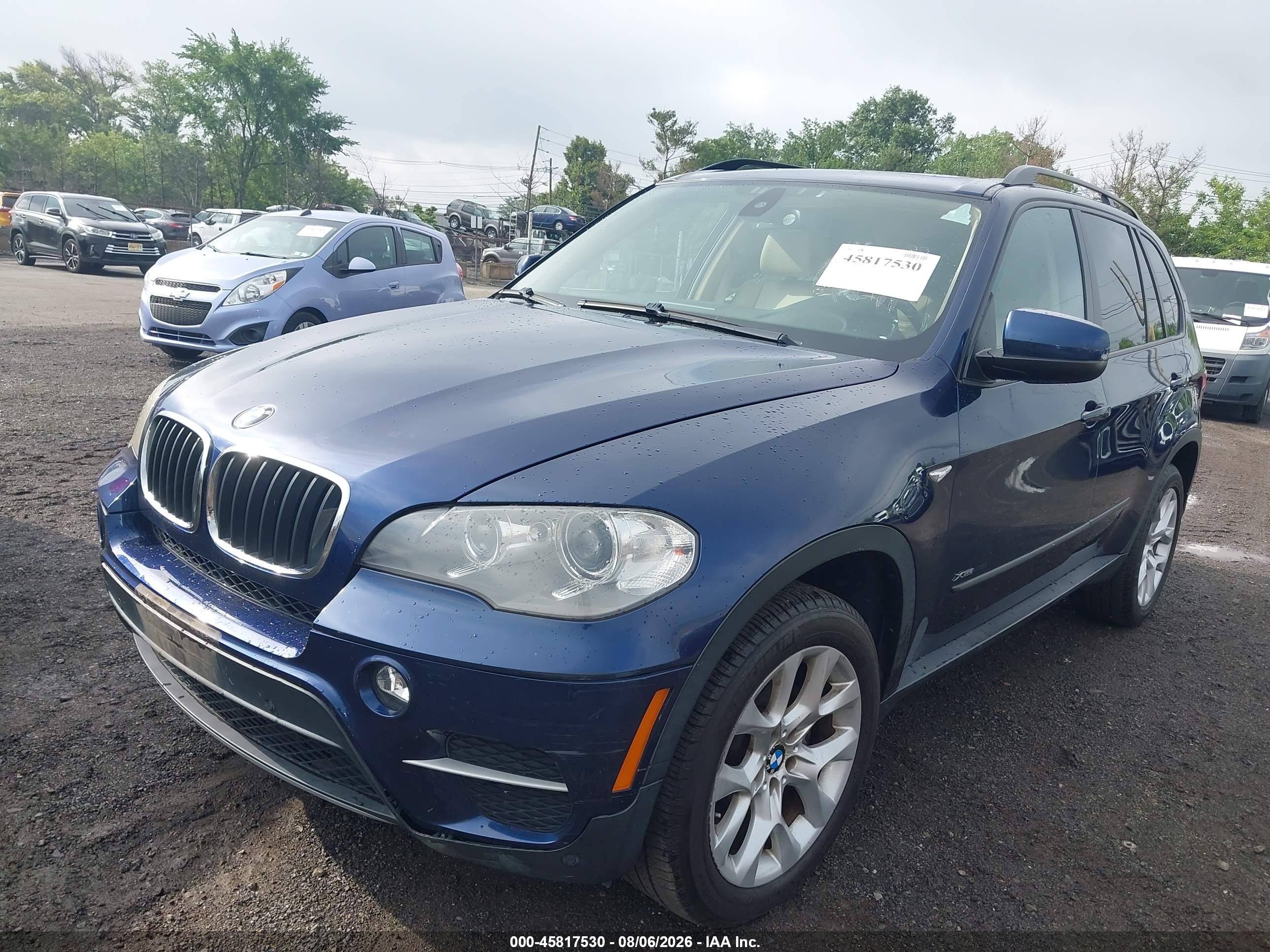 2012 Bmw X5 Xdrive35i/xdrive35i Premium/xdrive35i Sport Activity Blue vin: 5UXZV4C5XCL745105