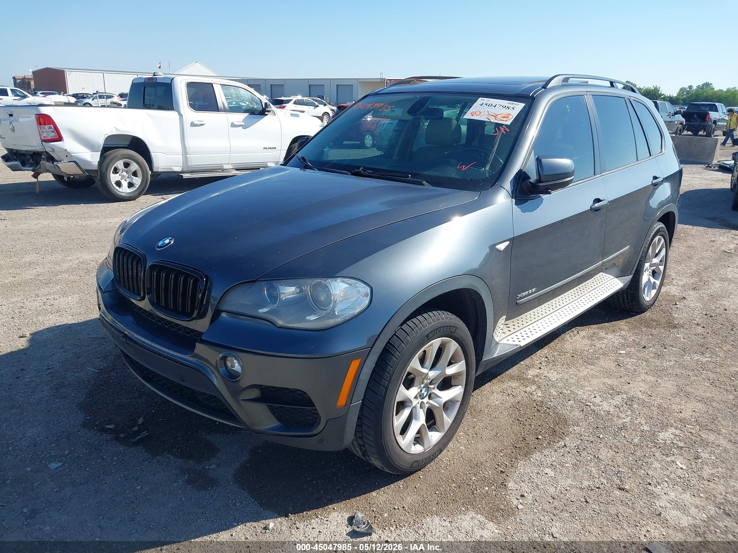 2012 Bmw X5 Gray vin: 5UXZV4C5XCL758131