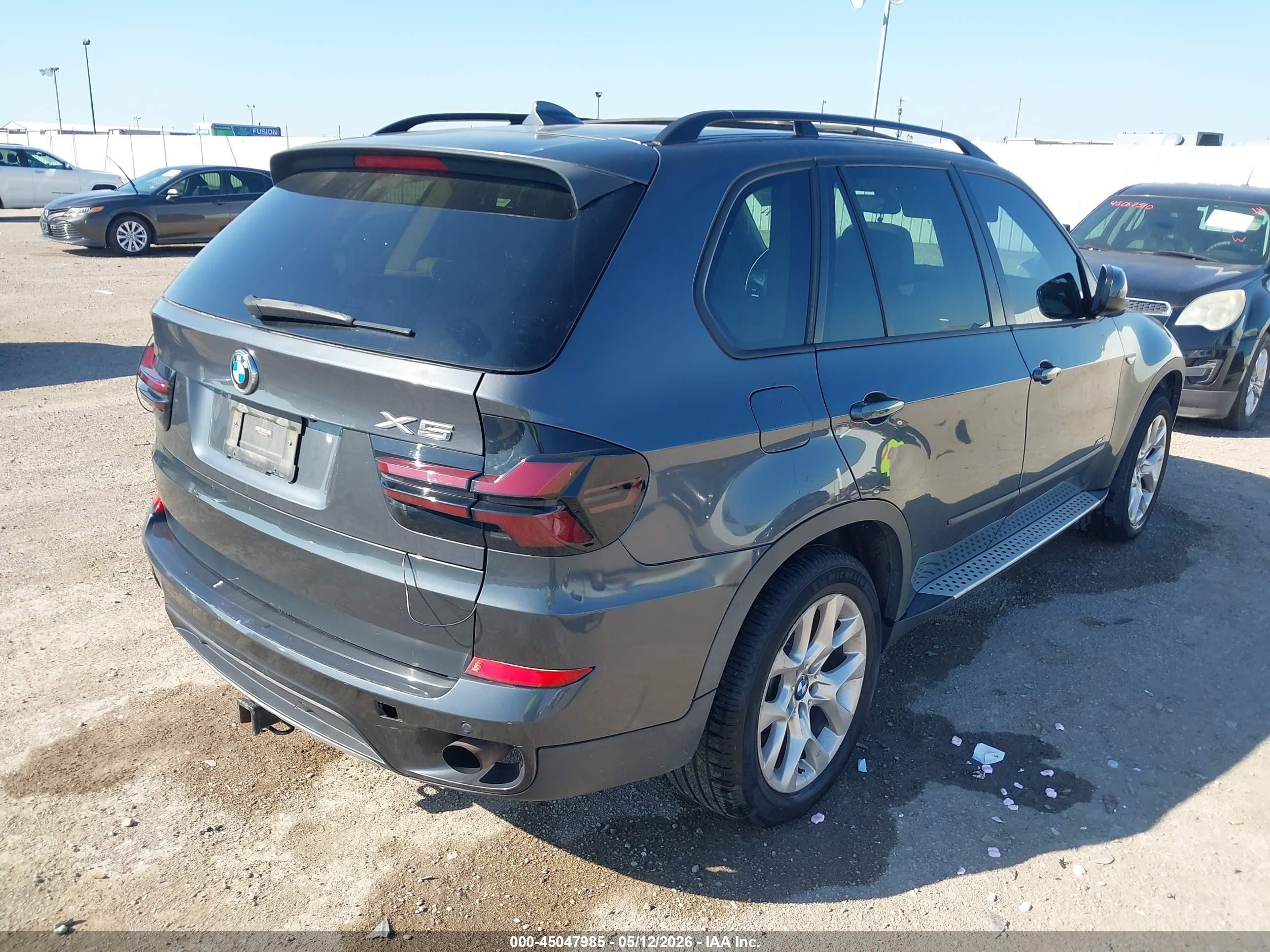 2012 Bmw X5 Gray vin: 5UXZV4C5XCL758131