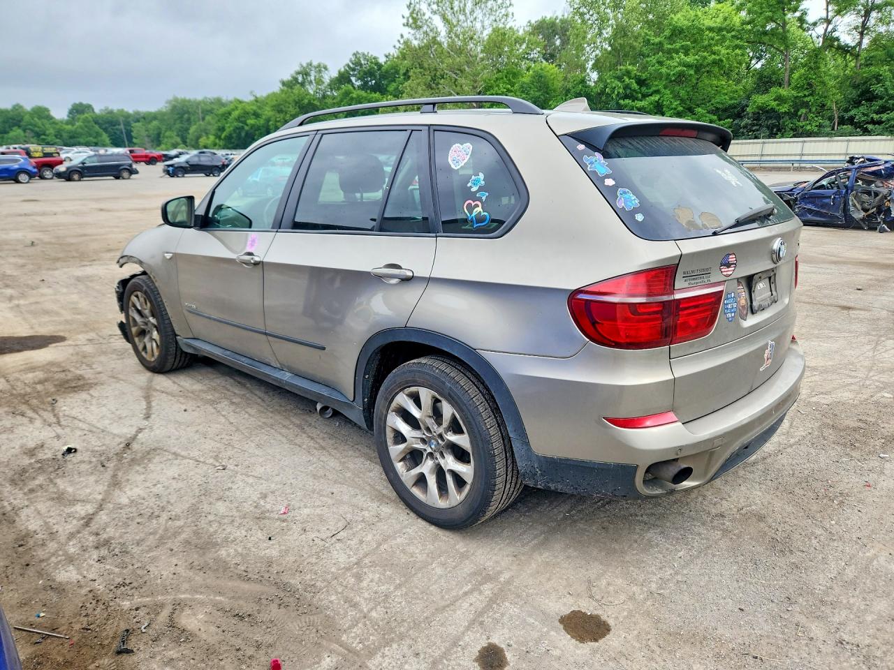 2012 Bmw X5 Xdrive35i Beige vin: 5UXZV4C5XCL761319