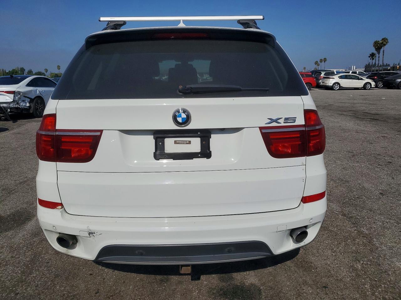 2012 Bmw X5 Xdrive35i White vin: 5UXZV4C5XCL766455