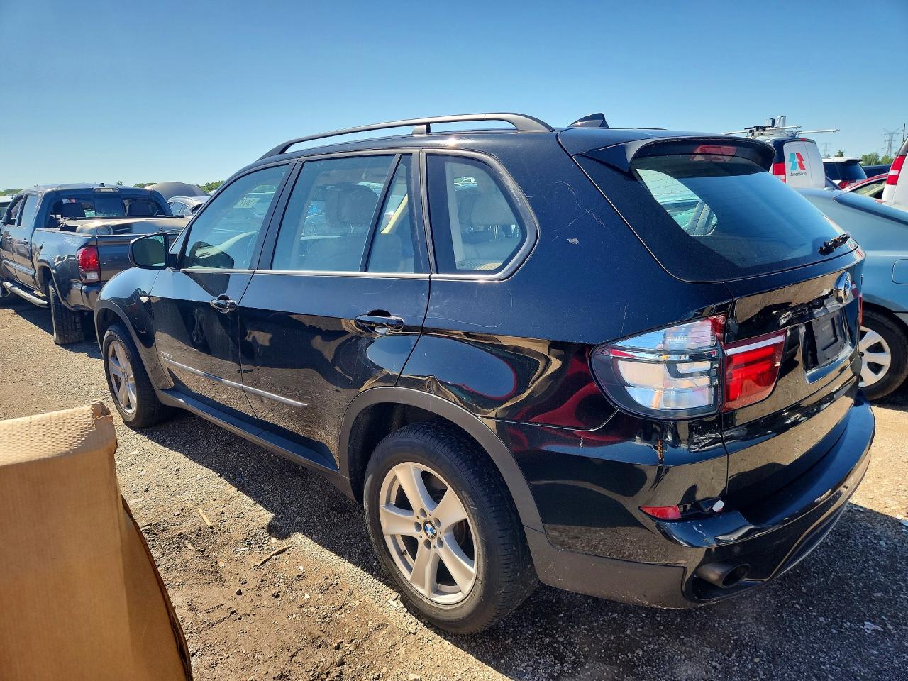 2012 Bmw X5 Xdrive35i Black vin: 5UXZV4C5XCL988851