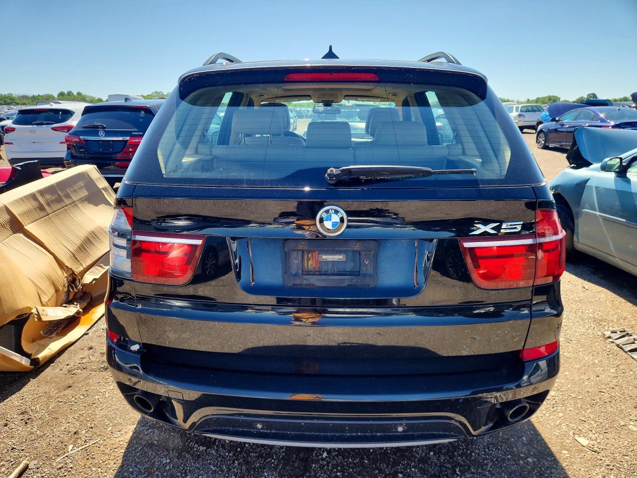 2012 Bmw X5 Xdrive35i Black vin: 5UXZV4C5XCL988851