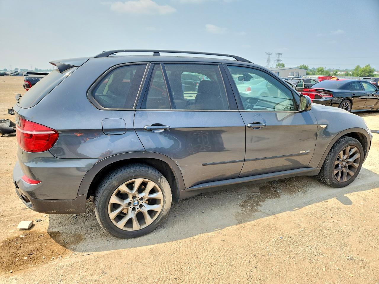 2013 Bmw X5 Xdrive35i Gray vin: 5UXZV4C5XD0B04364