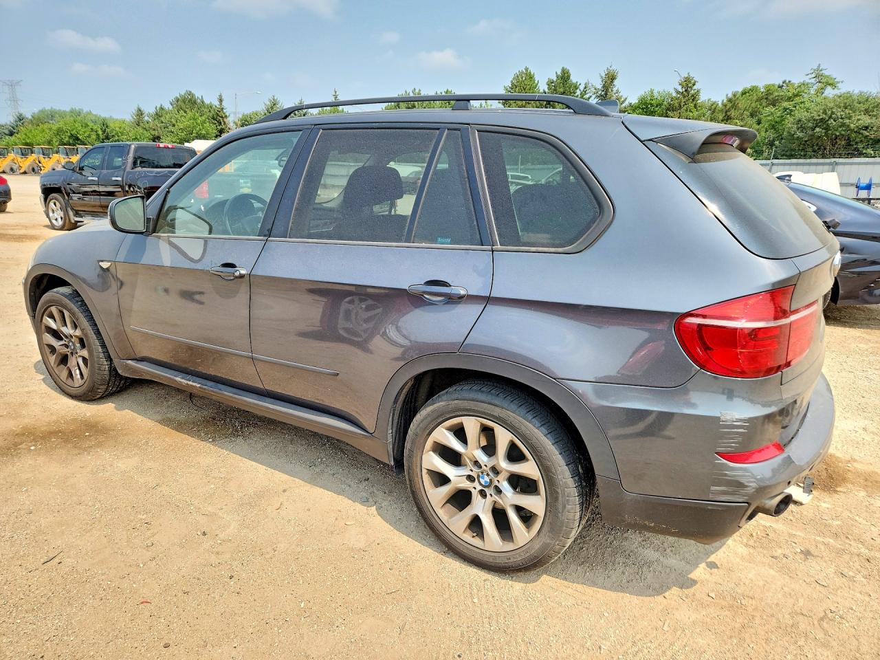 2013 Bmw X5 Xdrive35i Gray vin: 5UXZV4C5XD0B04364