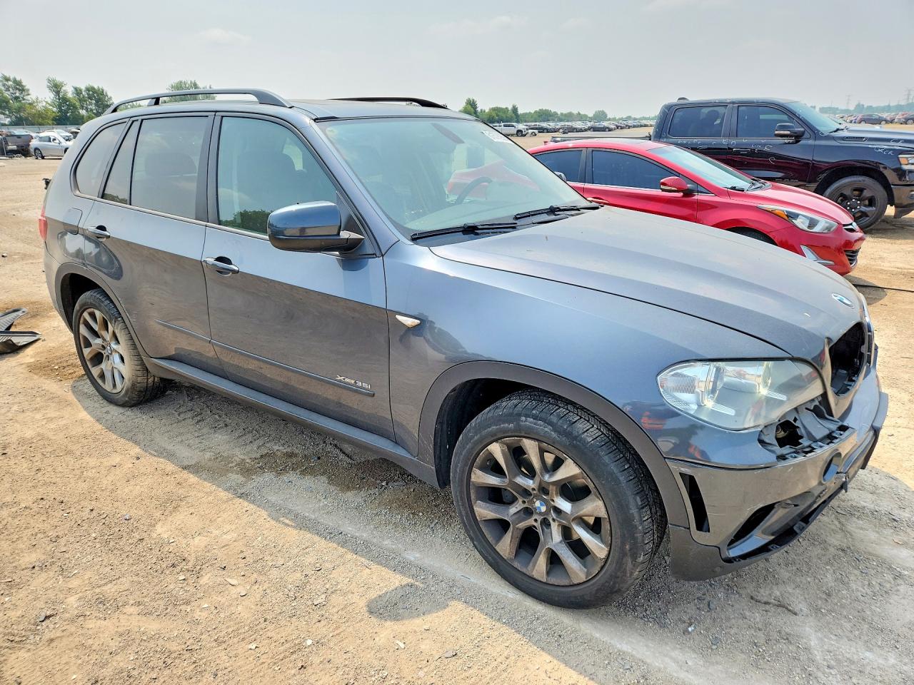 2013 Bmw X5 Xdrive35i Gray vin: 5UXZV4C5XD0B04364