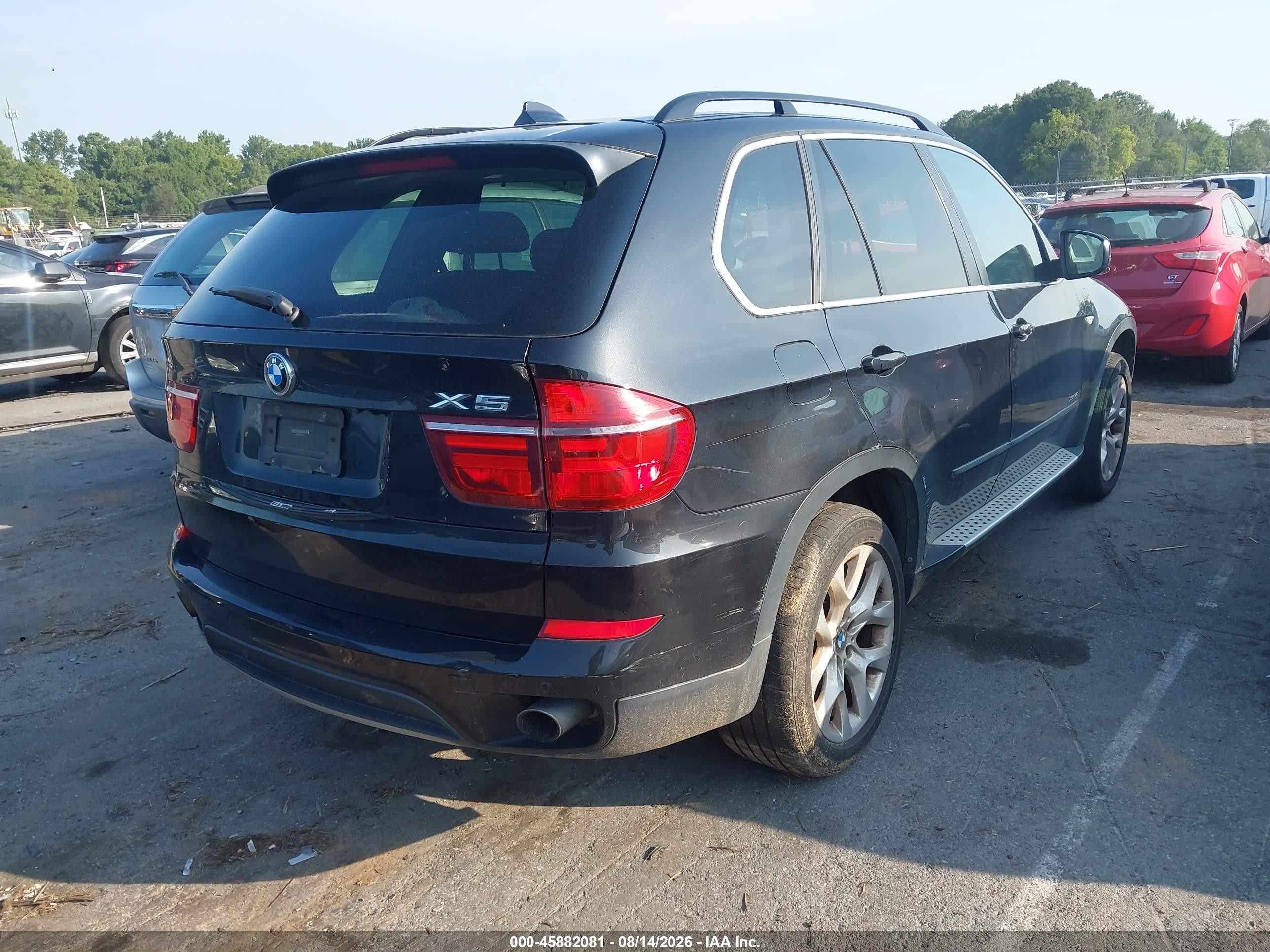 2013 Bmw X5 Xdrive35i/xdrive35i Premium/xdrive35i Sport Activity Black vin: 5UXZV4C5XD0B10715