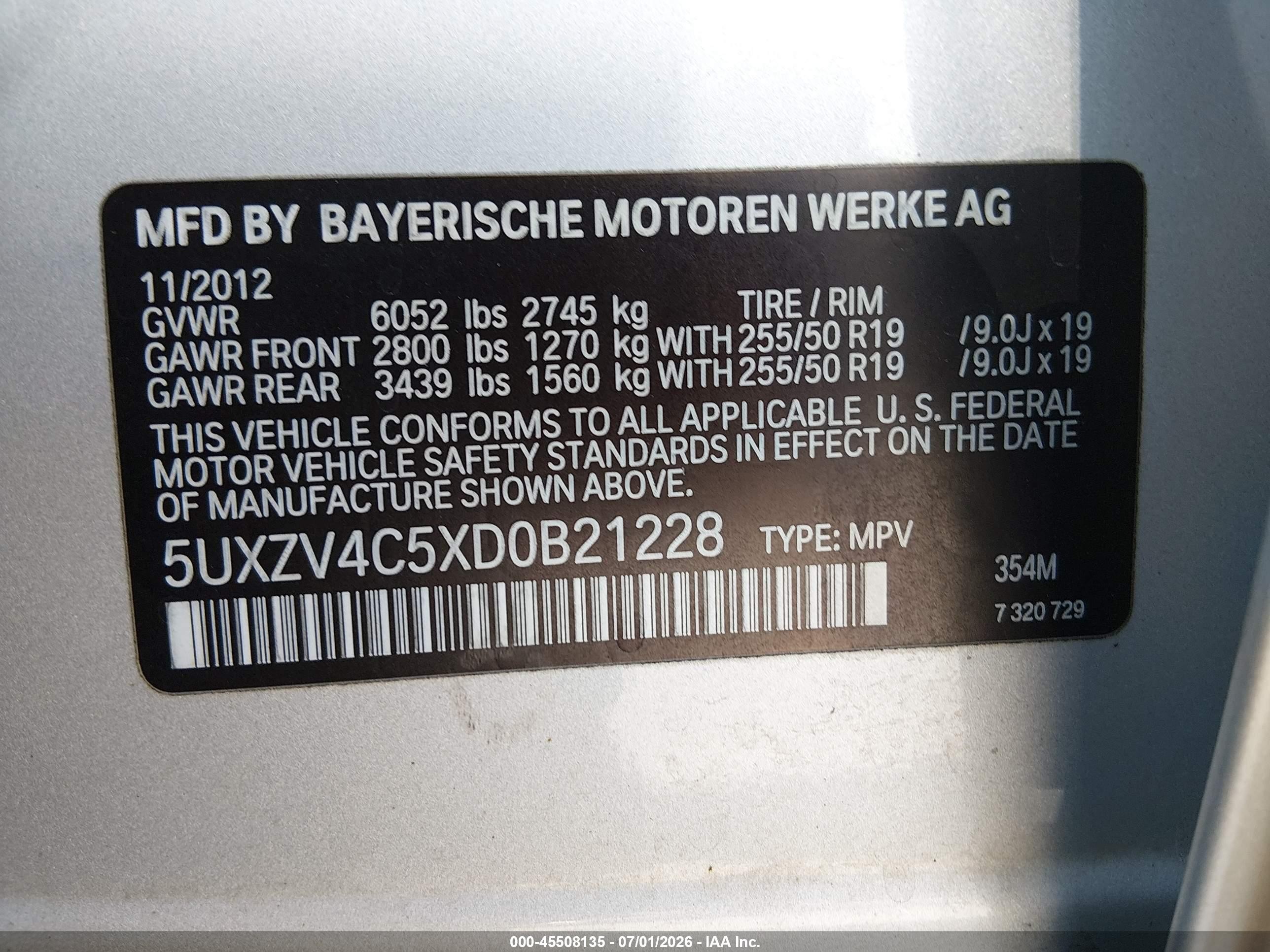 2013 Bmw X5 Xdrive35i/xdrive35i Premium/xdrive35i Sport Activity Silver vin: 5UXZV4C5XD0B21228