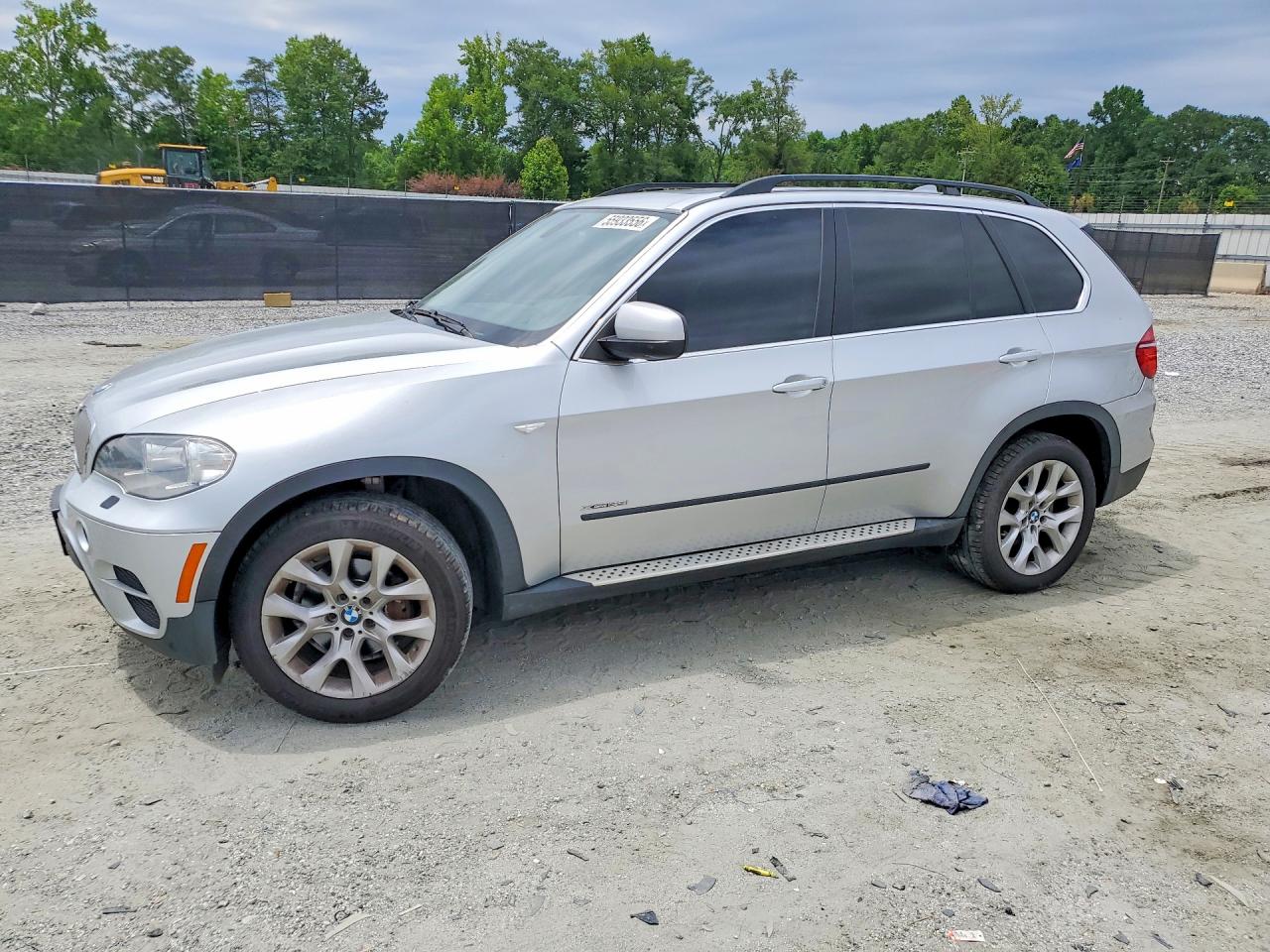 2013 Bmw X5 Silver vin: 5UXZV4C5XD0G54258