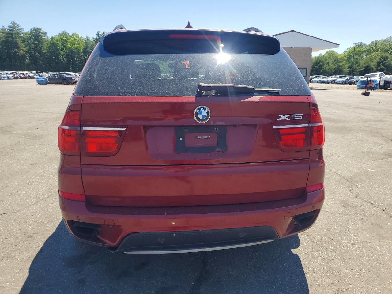 2012 Bmw X5 Xdrive50i Red vin: 5UXZV8C50CL423774