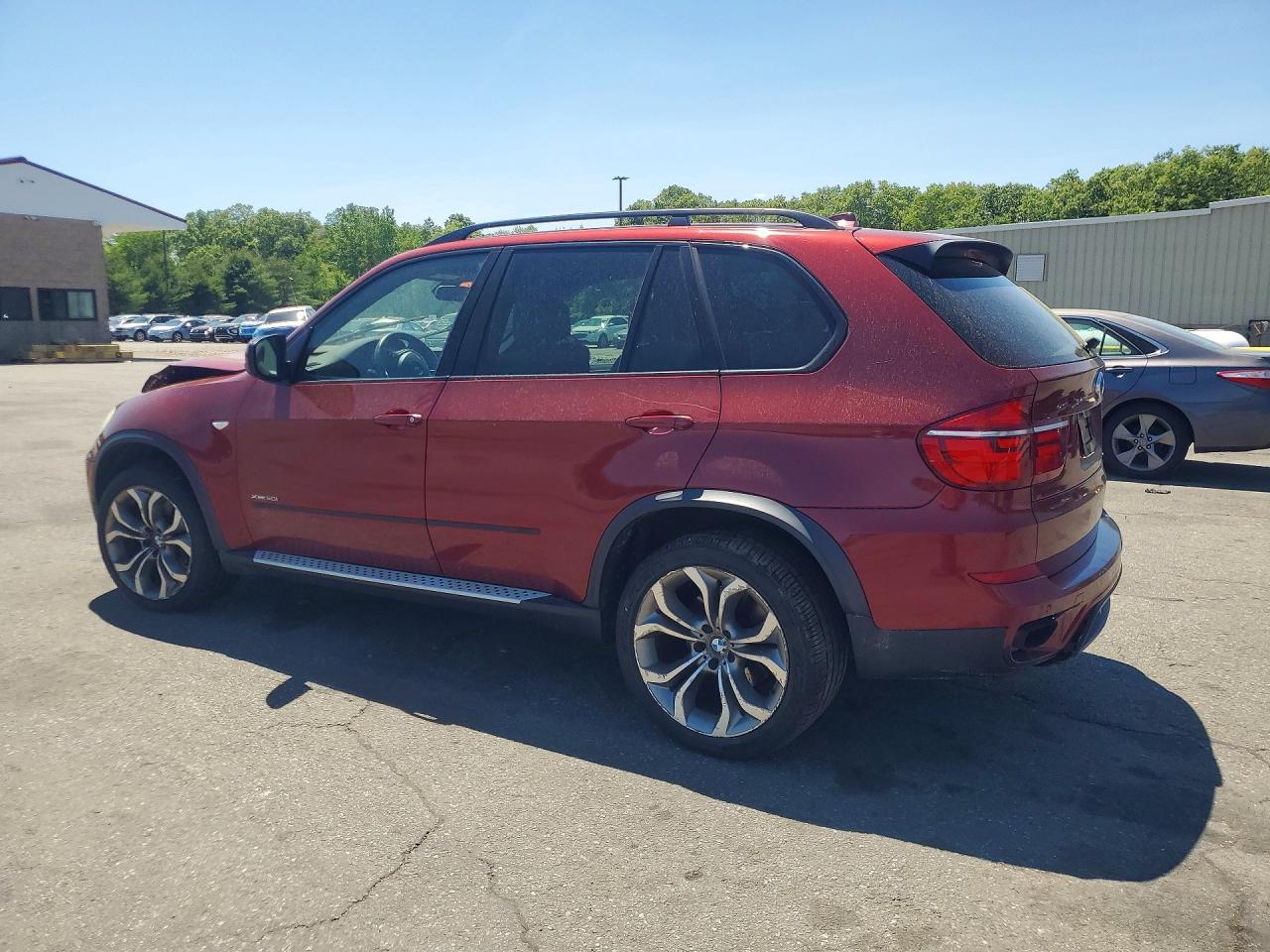 2012 Bmw X5 Xdrive50i Red vin: 5UXZV8C50CL423774