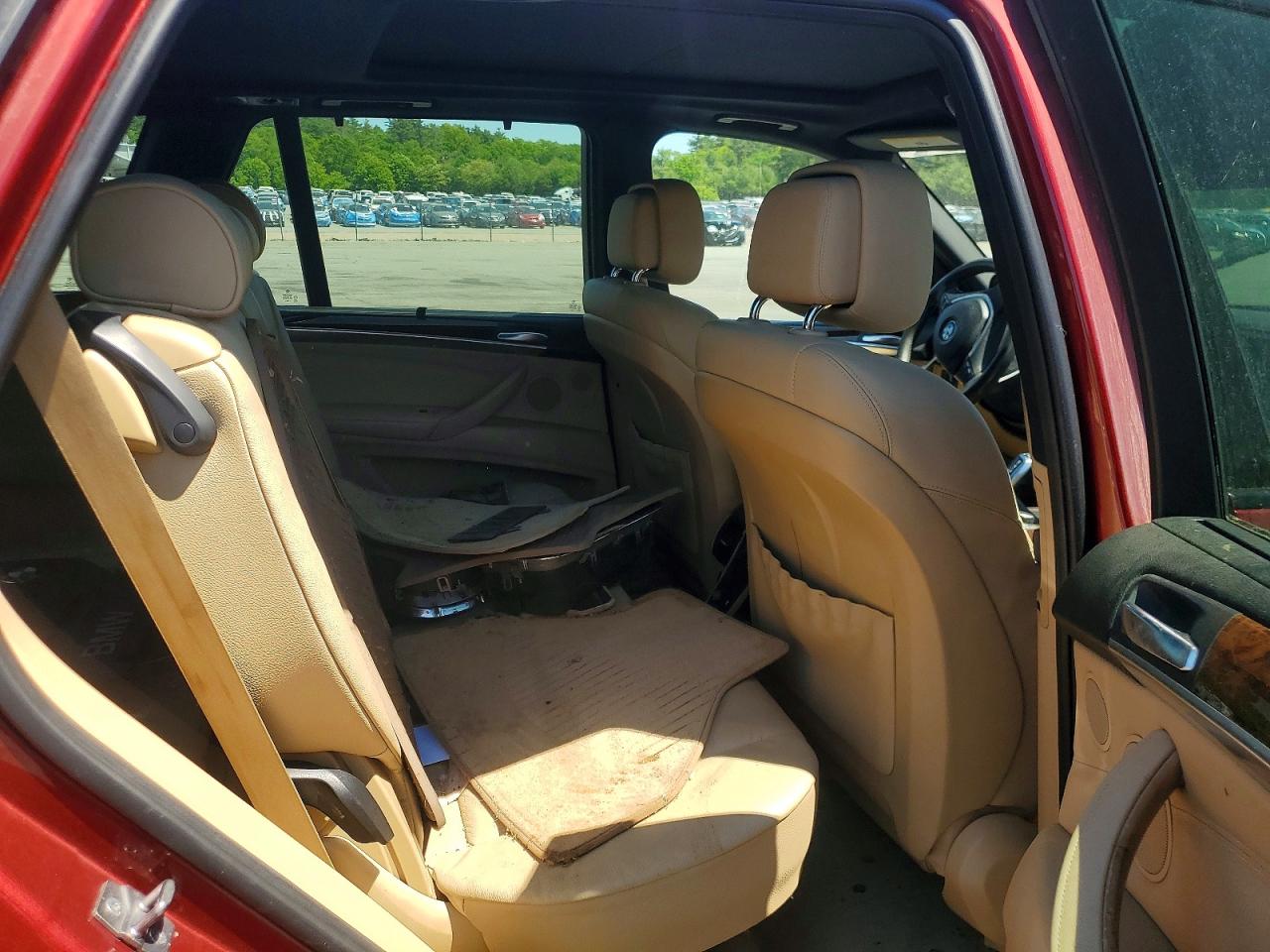 2012 Bmw X5 Xdrive50i Red vin: 5UXZV8C50CL423774