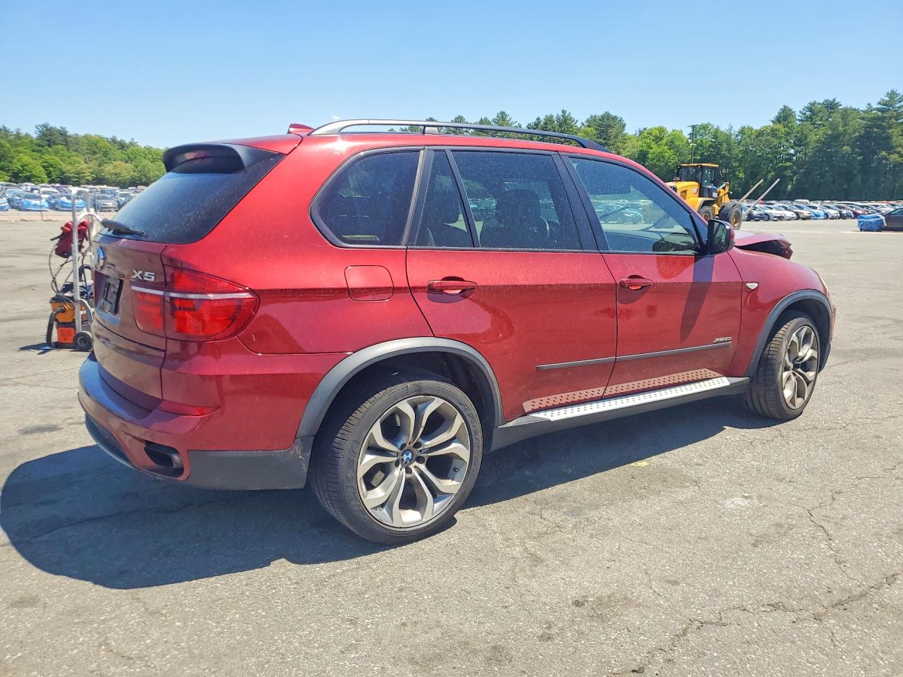 2012 Bmw X5 Xdrive50i Red vin: 5UXZV8C50CL423774