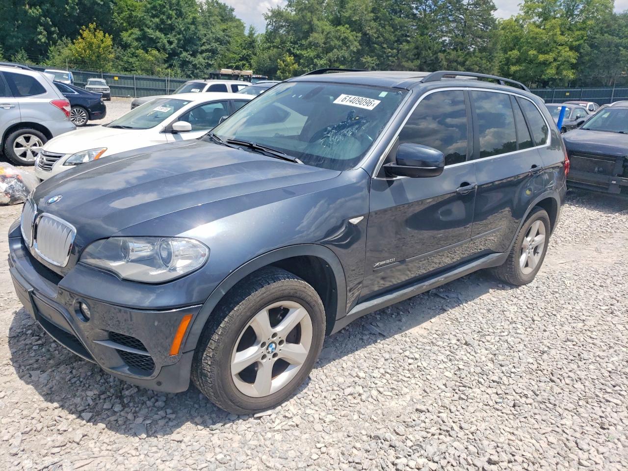 2013 Bmw X5 Xdrive50i Gray vin: 5UXZV8C50D0C14511